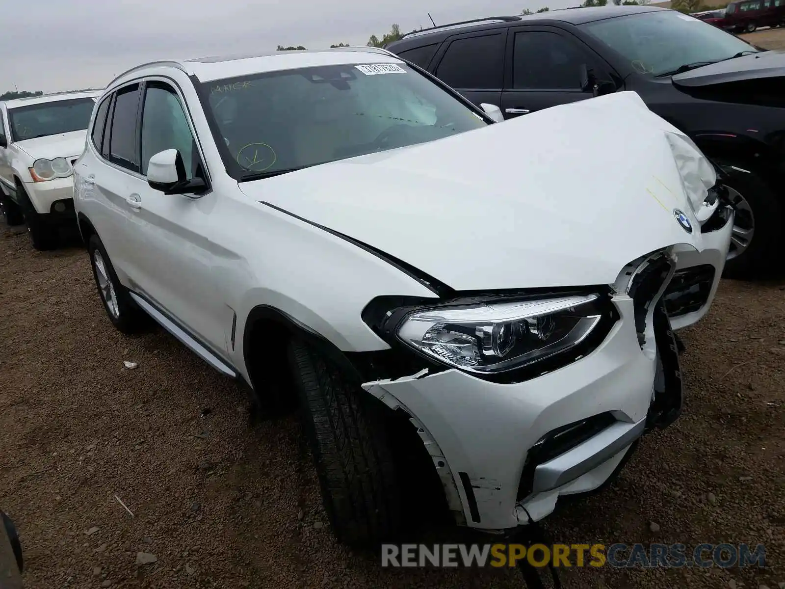 1 Photograph of a damaged car 5UXTR9C55KLP94184 BMW X3 2019