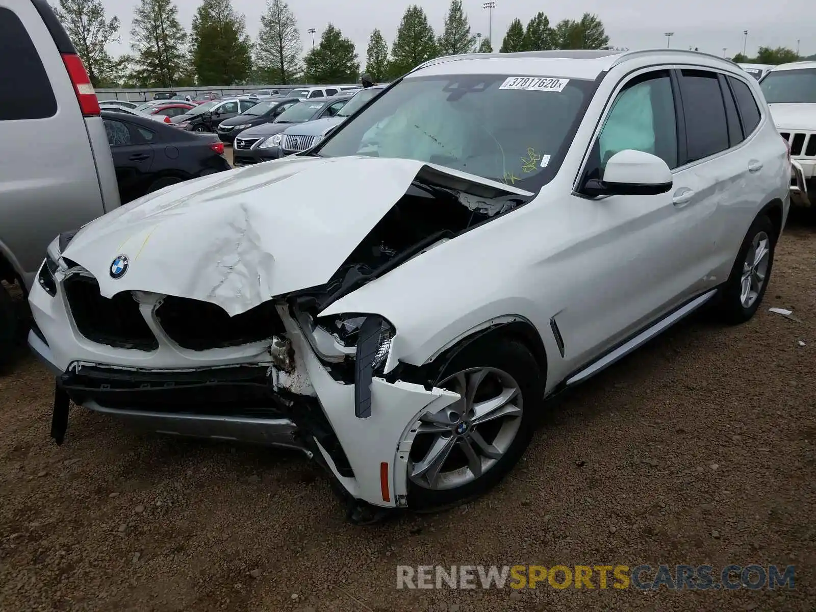 2 Photograph of a damaged car 5UXTR9C55KLP94184 BMW X3 2019