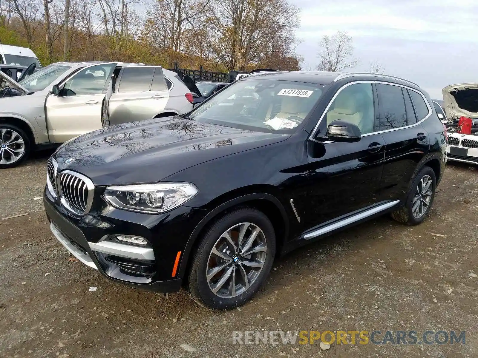 2 Фотография поврежденного автомобиля 5UXTR9C55KLR03341 BMW X3 2019