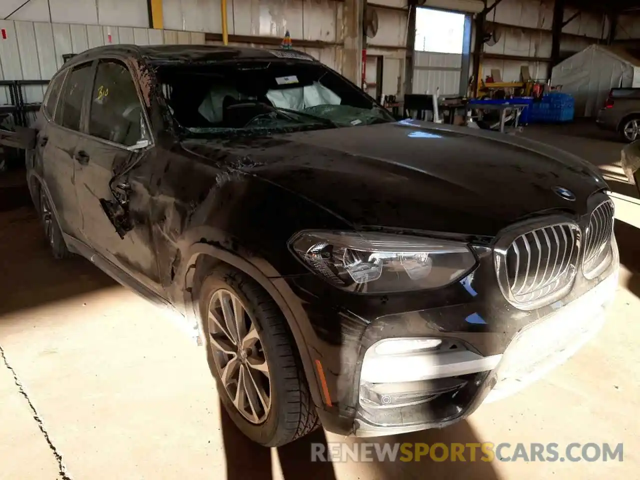 1 Photograph of a damaged car 5UXTR9C55KLR07244 BMW X3 2019