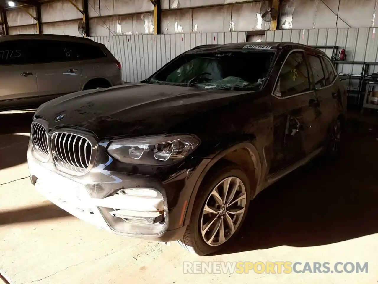 2 Photograph of a damaged car 5UXTR9C55KLR07244 BMW X3 2019