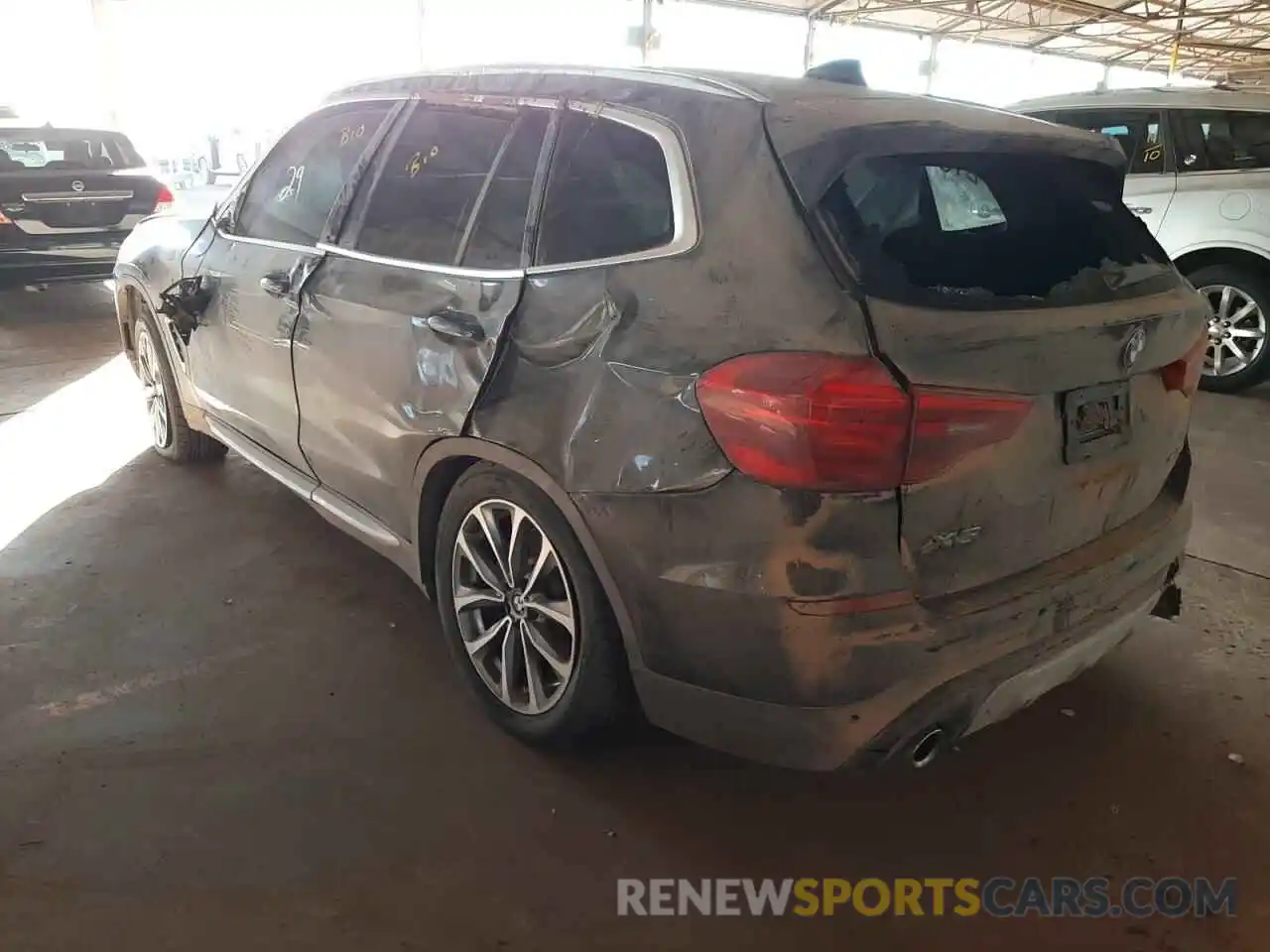 3 Photograph of a damaged car 5UXTR9C55KLR07244 BMW X3 2019