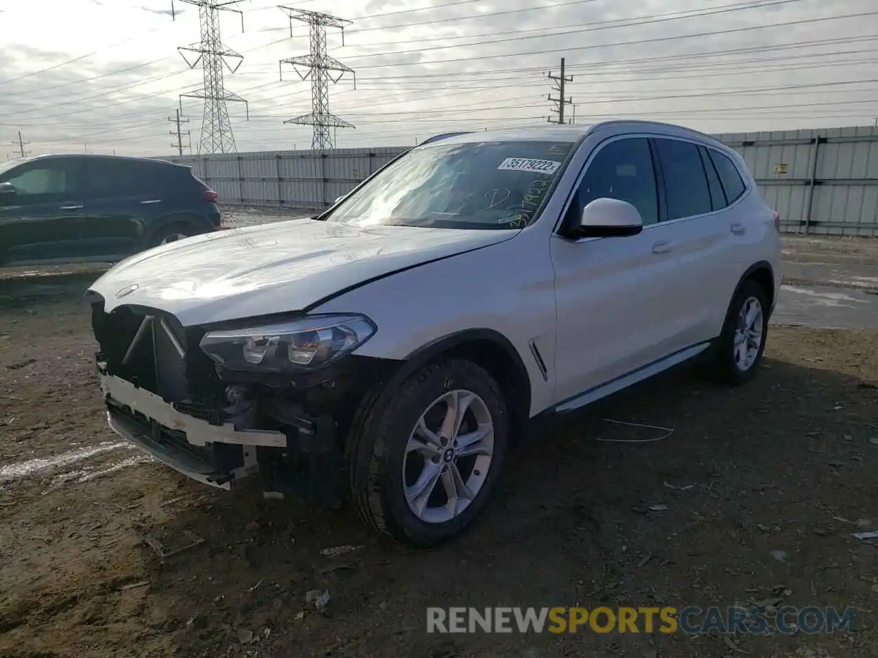 2 Photograph of a damaged car 5UXTR9C56KLD91138 BMW X3 2019