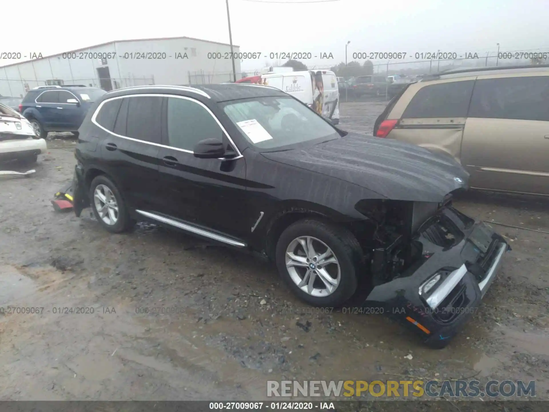 1 Photograph of a damaged car 5UXTR9C56KLD91365 BMW X3 2019