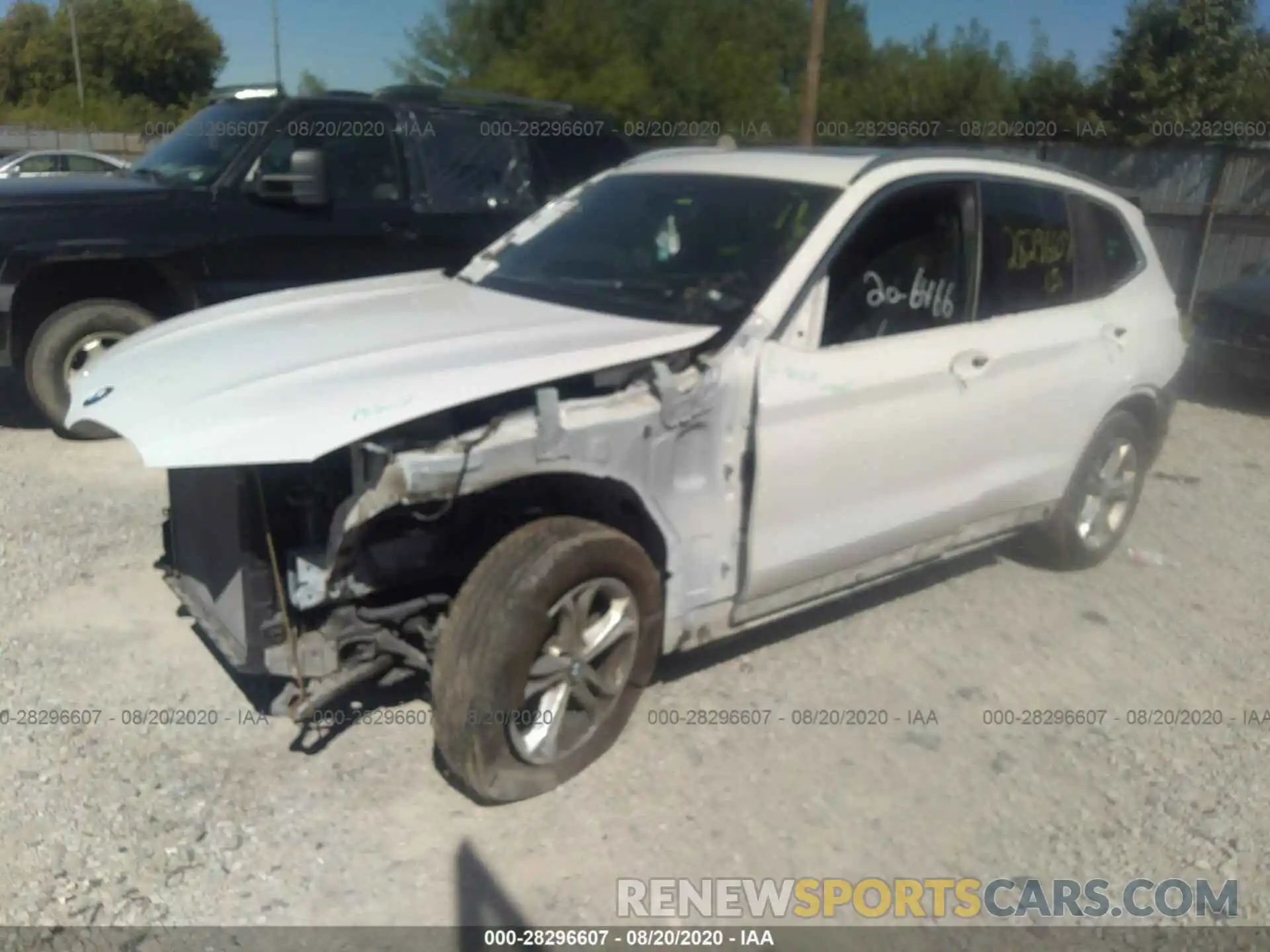 2 Photograph of a damaged car 5UXTR9C56KLD91558 BMW X3 2019