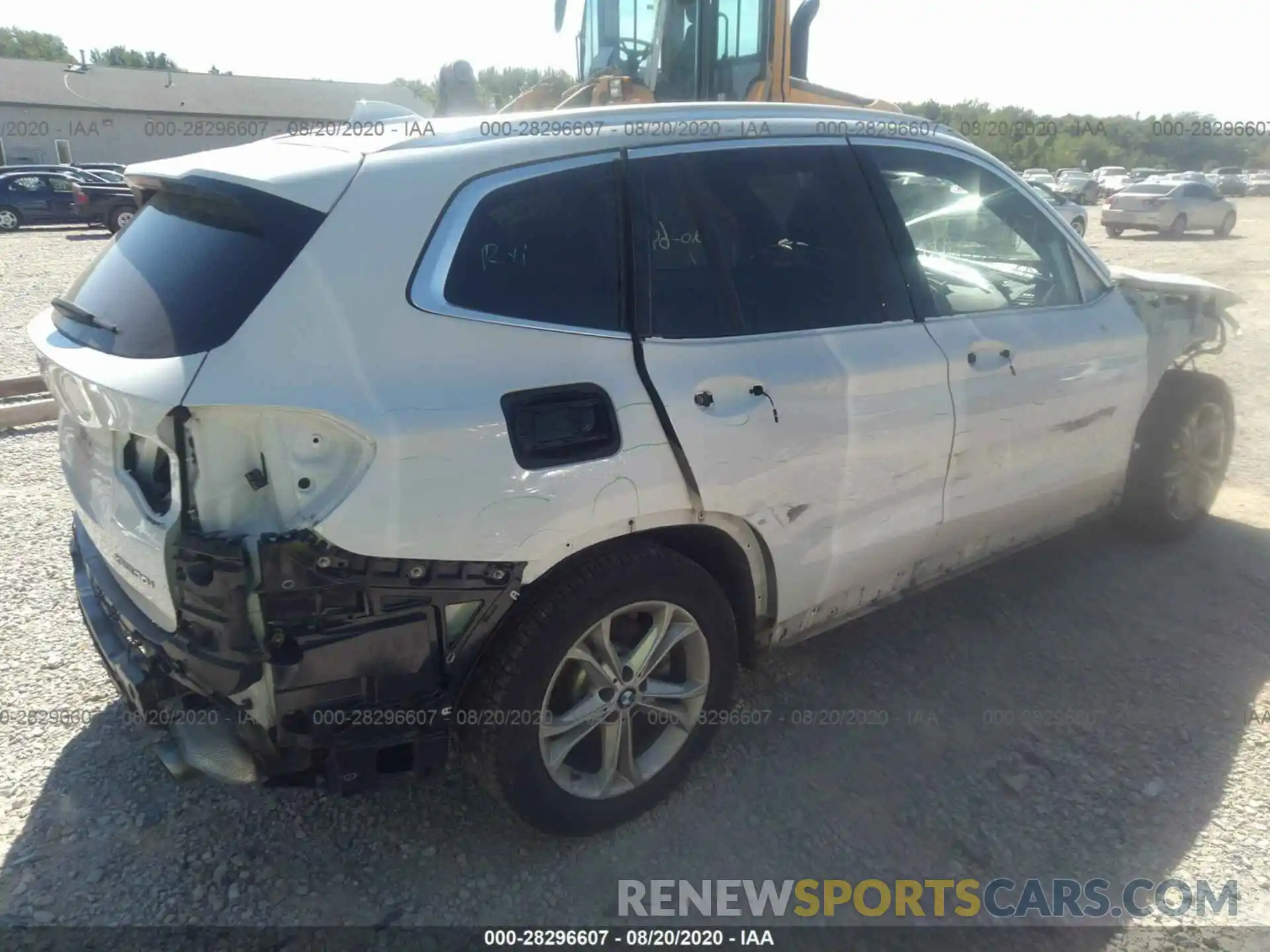 4 Photograph of a damaged car 5UXTR9C56KLD91558 BMW X3 2019