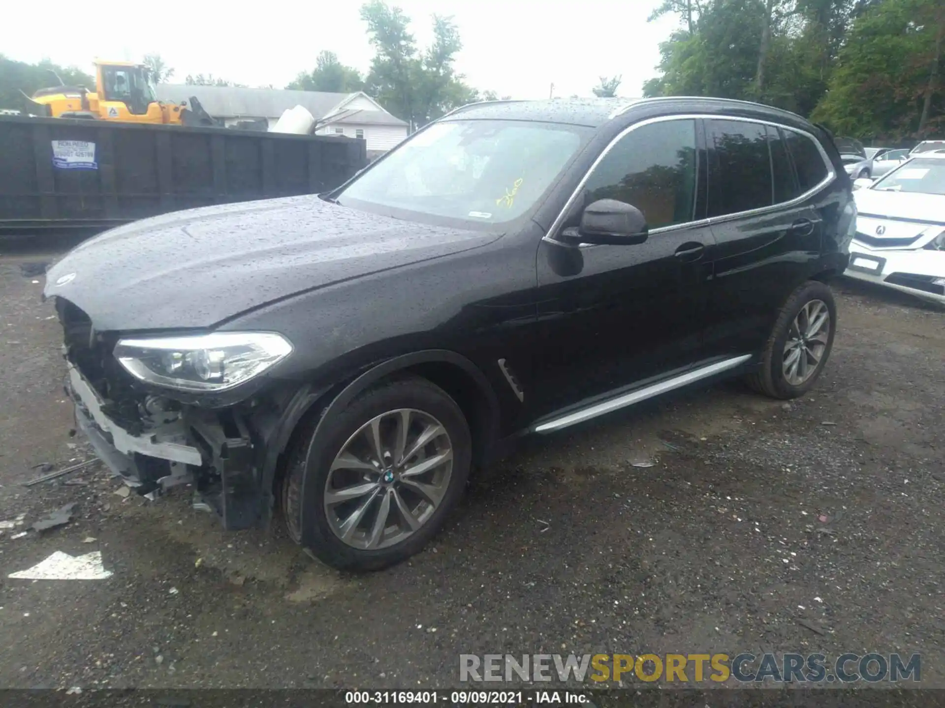 2 Фотография поврежденного автомобиля 5UXTR9C56KLD93715 BMW X3 2019