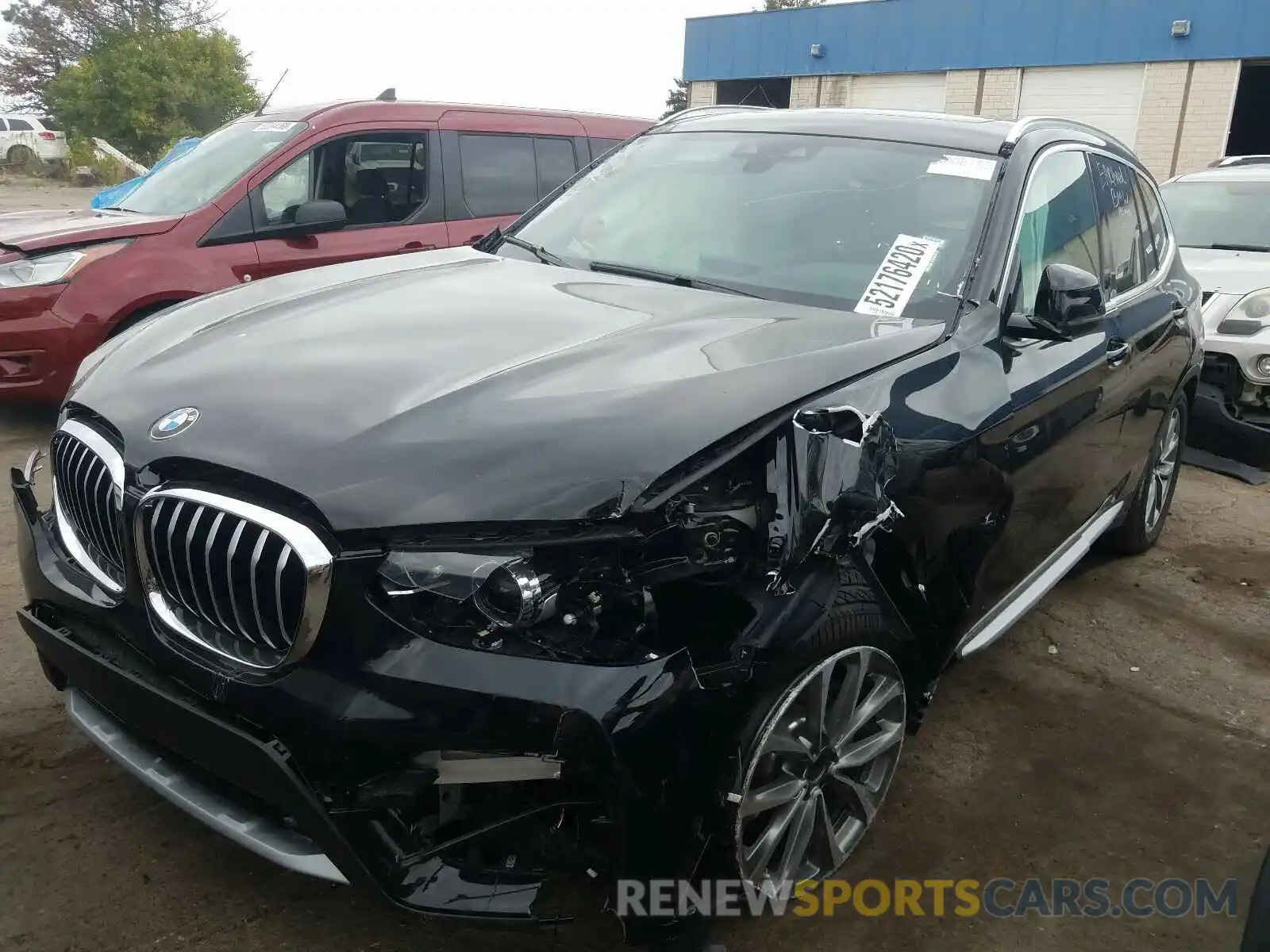 2 Photograph of a damaged car 5UXTR9C56KLD94475 BMW X3 2019