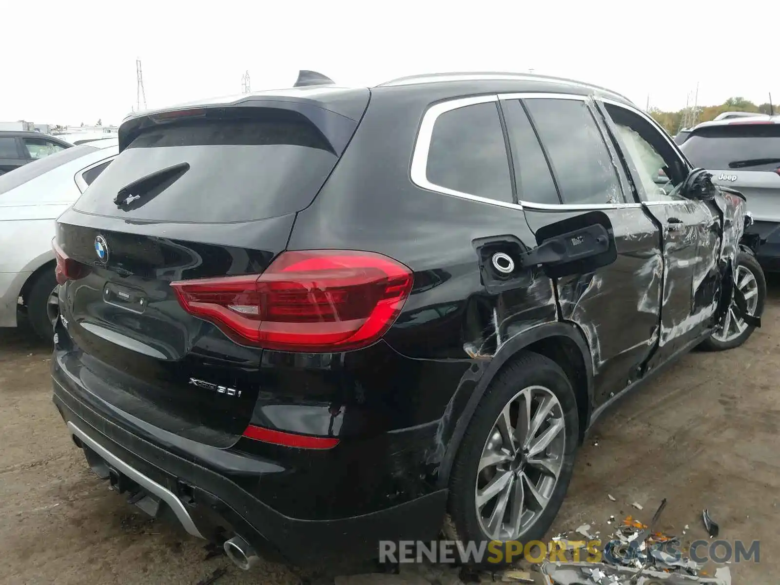 4 Фотография поврежденного автомобиля 5UXTR9C56KLD94475 BMW X3 2019