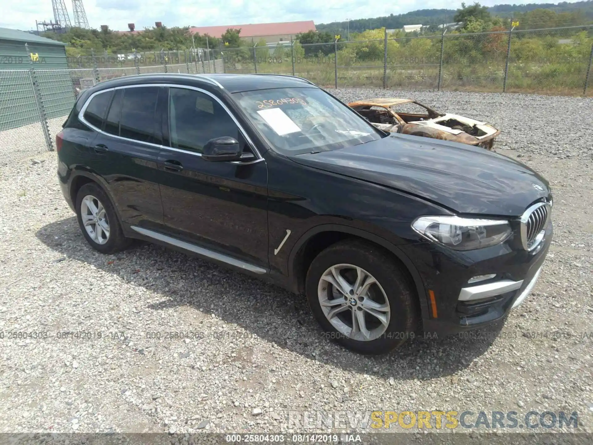 1 Photograph of a damaged car 5UXTR9C56KLD94721 BMW X3 2019