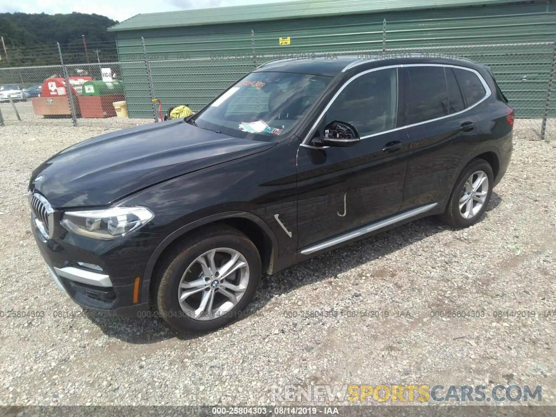 2 Фотография поврежденного автомобиля 5UXTR9C56KLD94721 BMW X3 2019