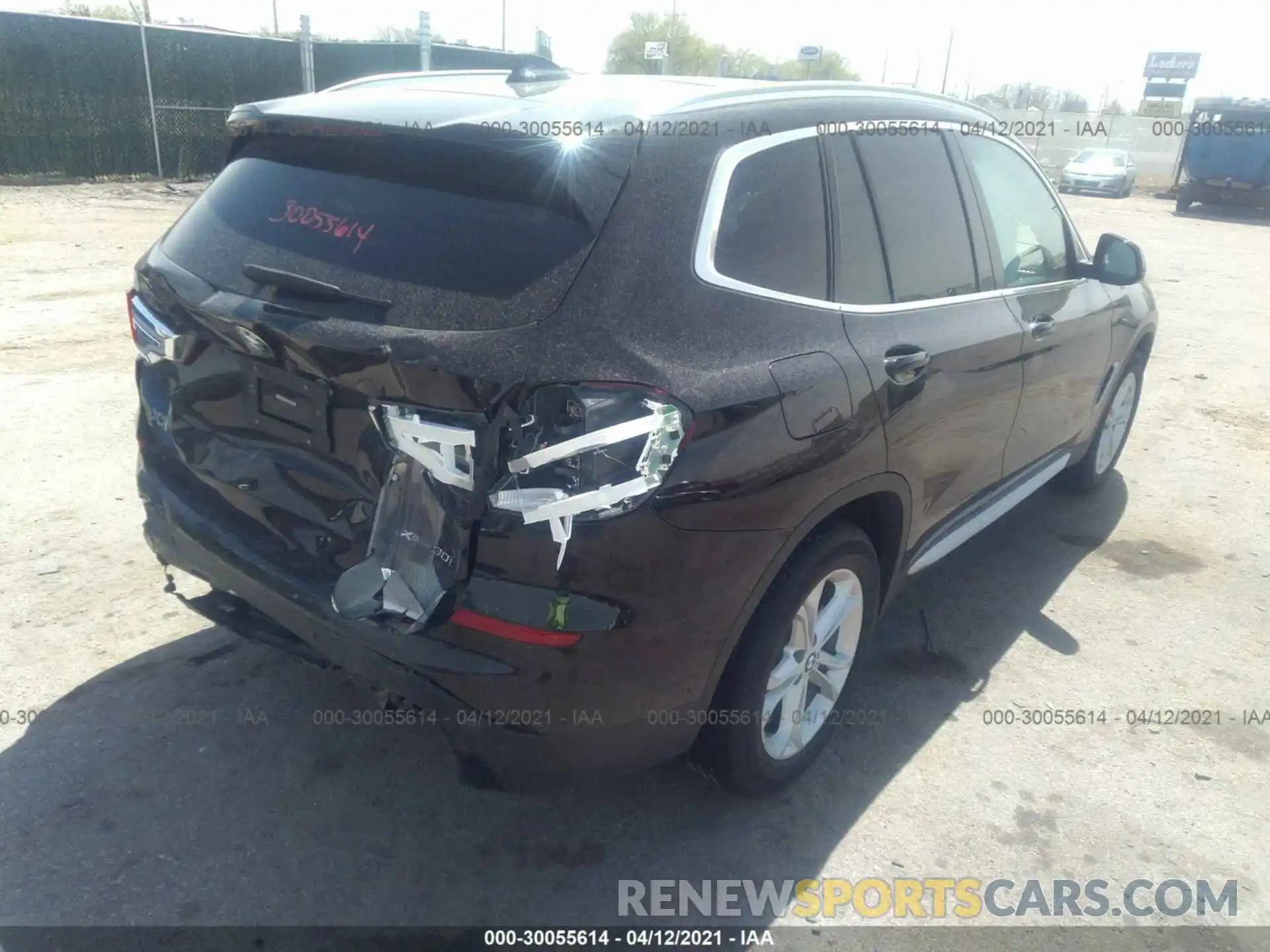 4 Photograph of a damaged car 5UXTR9C56KLD94766 BMW X3 2019