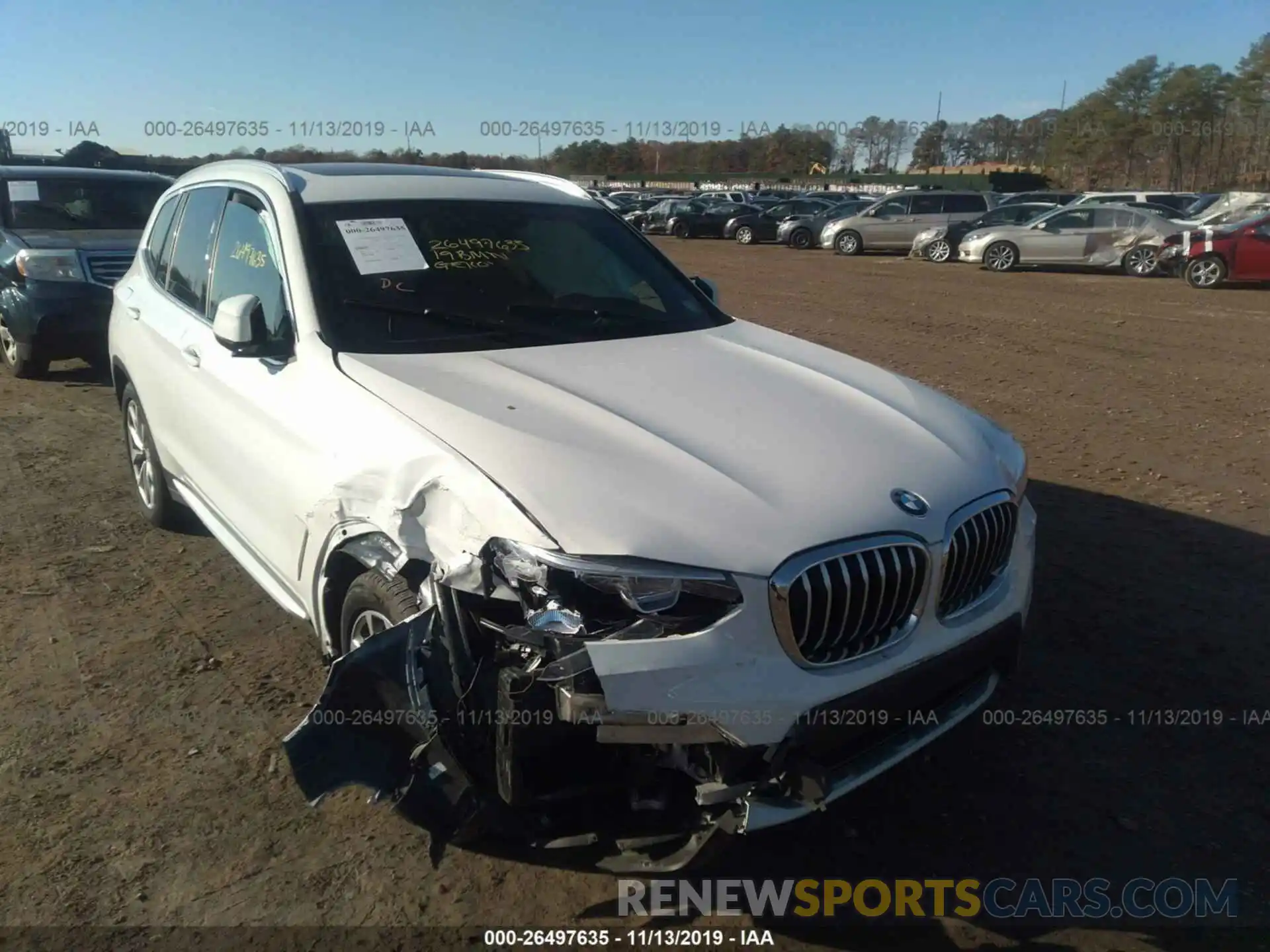 6 Photograph of a damaged car 5UXTR9C56KLD96128 BMW X3 2019