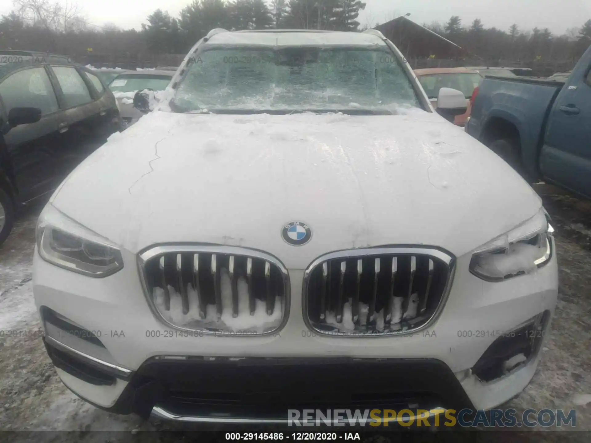 6 Photograph of a damaged car 5UXTR9C56KLD96517 BMW X3 2019