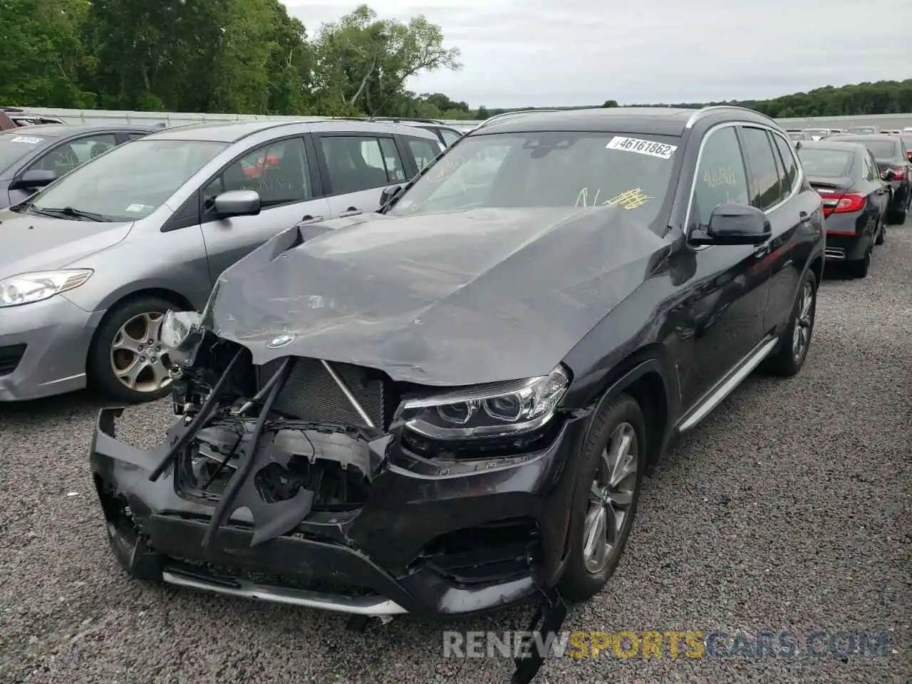 2 Photograph of a damaged car 5UXTR9C56KLD96713 BMW X3 2019