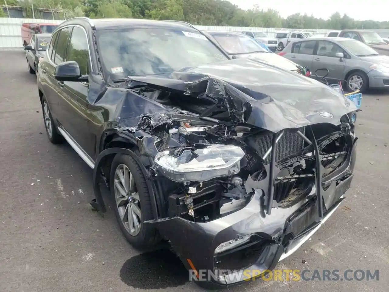 9 Photograph of a damaged car 5UXTR9C56KLD96713 BMW X3 2019