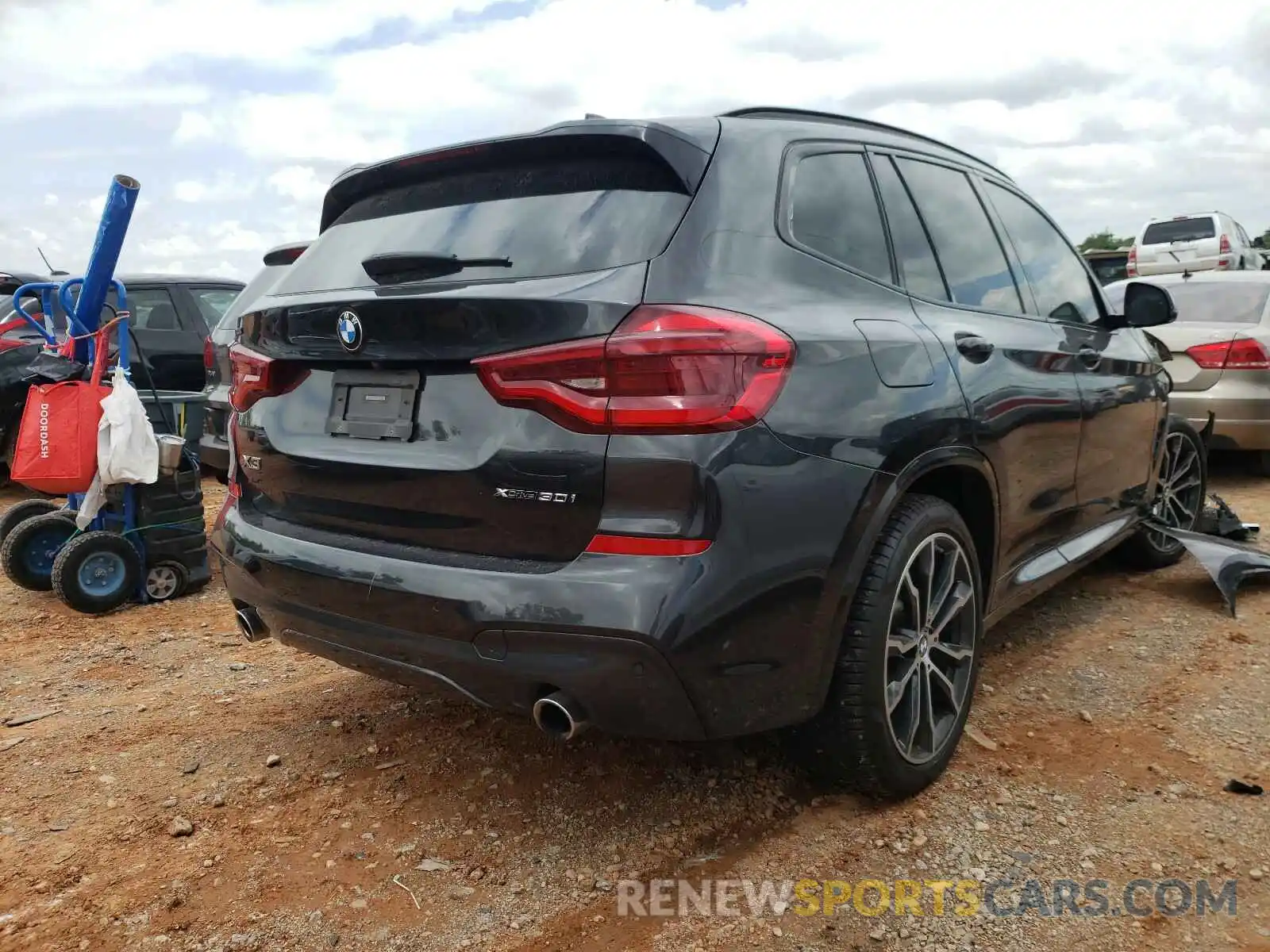 4 Photograph of a damaged car 5UXTR9C56KLD97375 BMW X3 2019