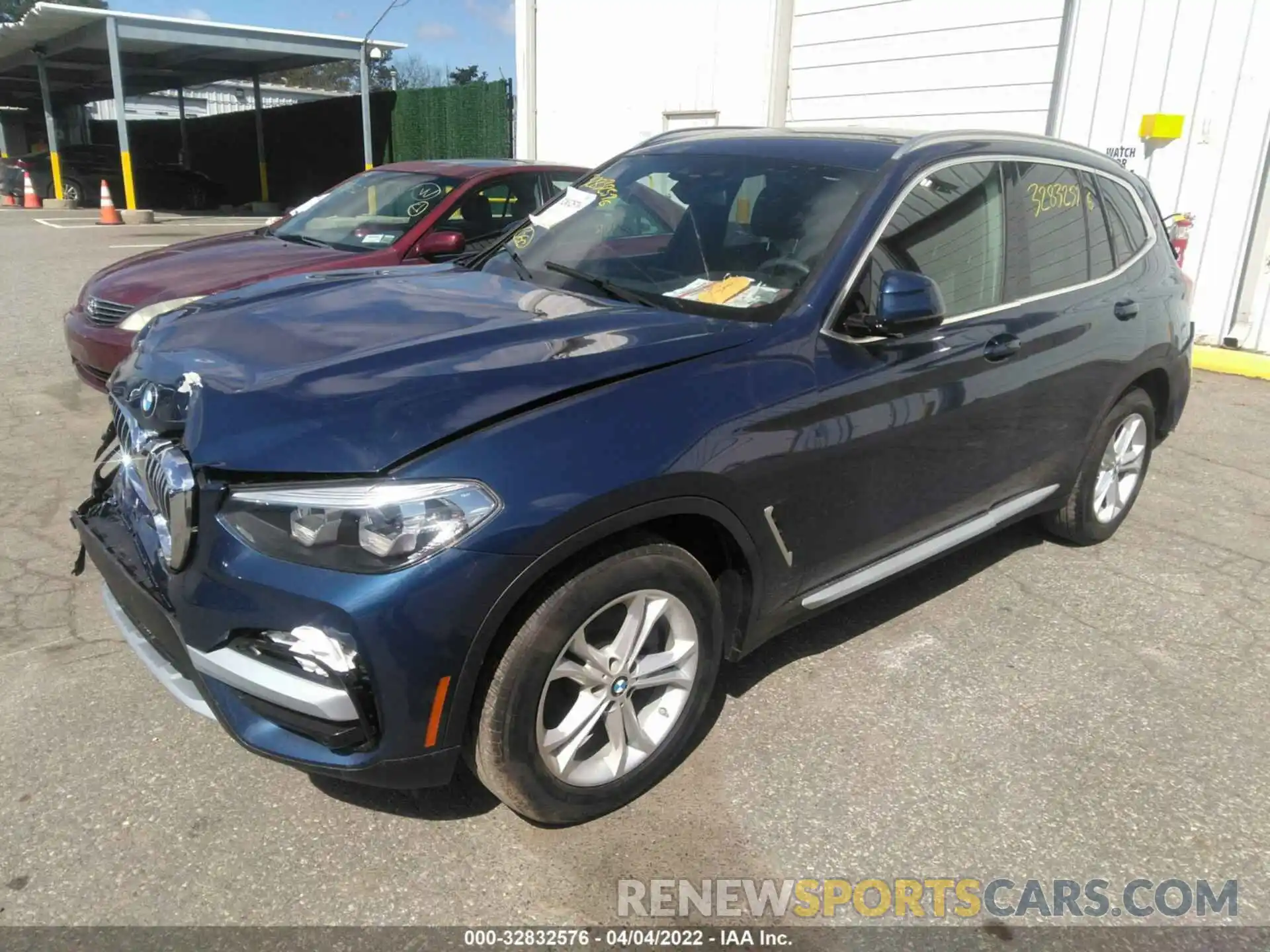 2 Photograph of a damaged car 5UXTR9C56KLD97991 BMW X3 2019