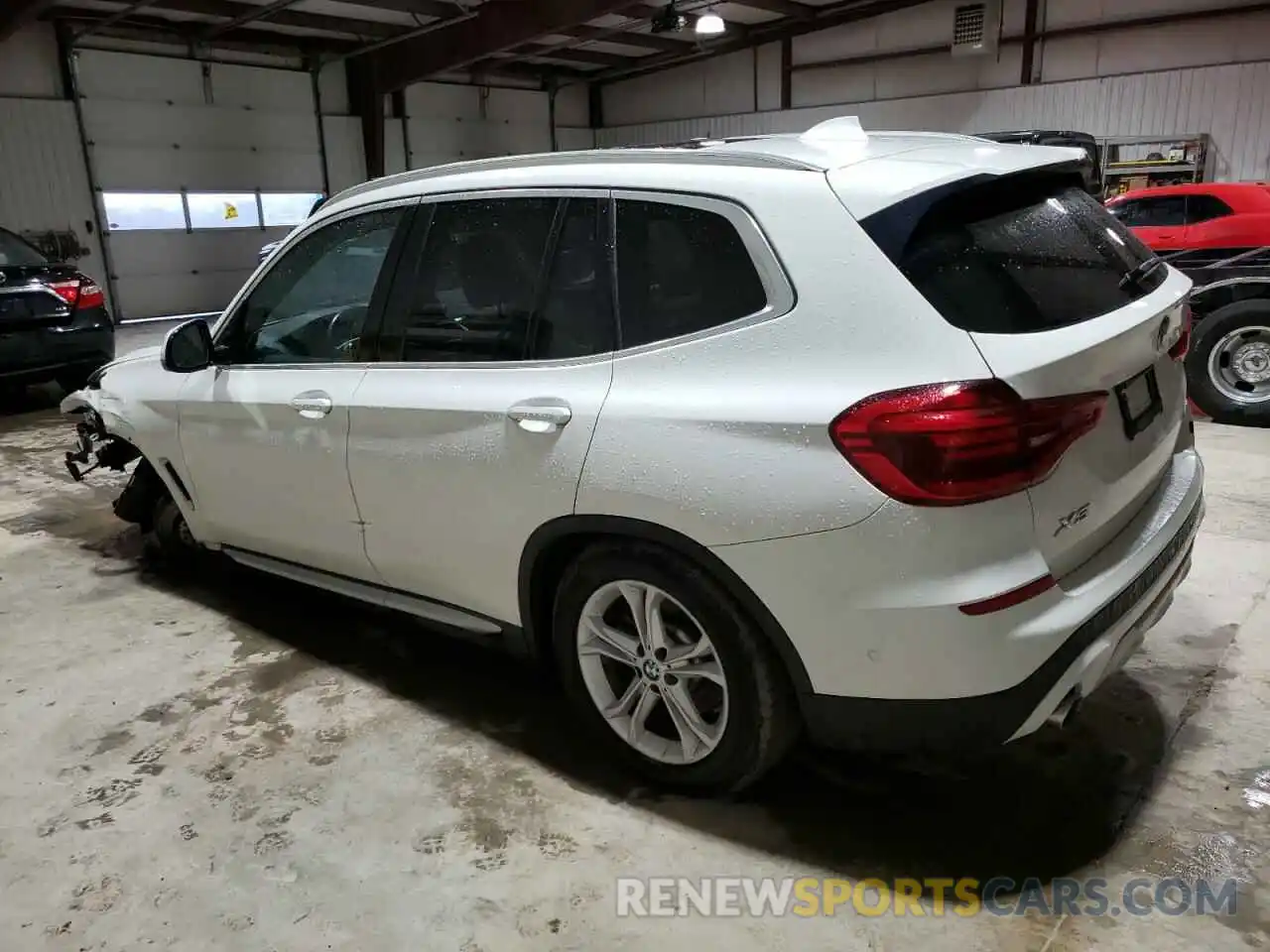 2 Photograph of a damaged car 5UXTR9C56KLE12490 BMW X3 2019