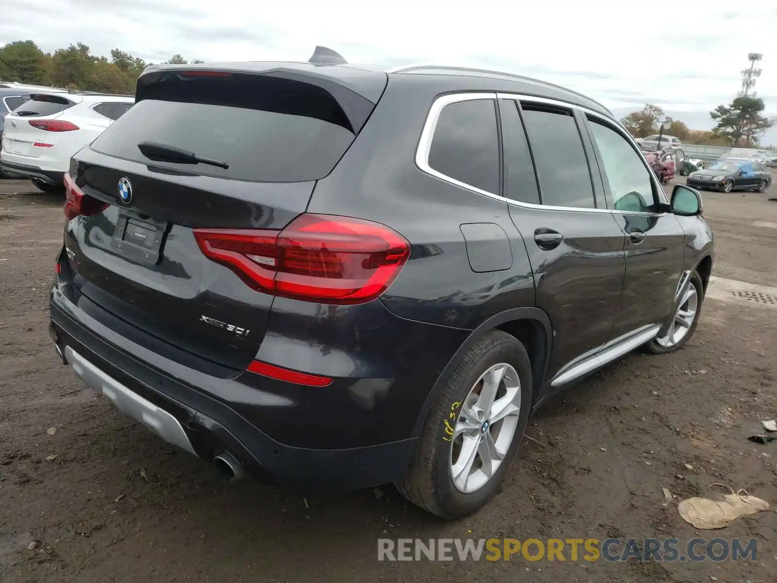 4 Фотография поврежденного автомобиля 5UXTR9C56KLE13414 BMW X3 2019