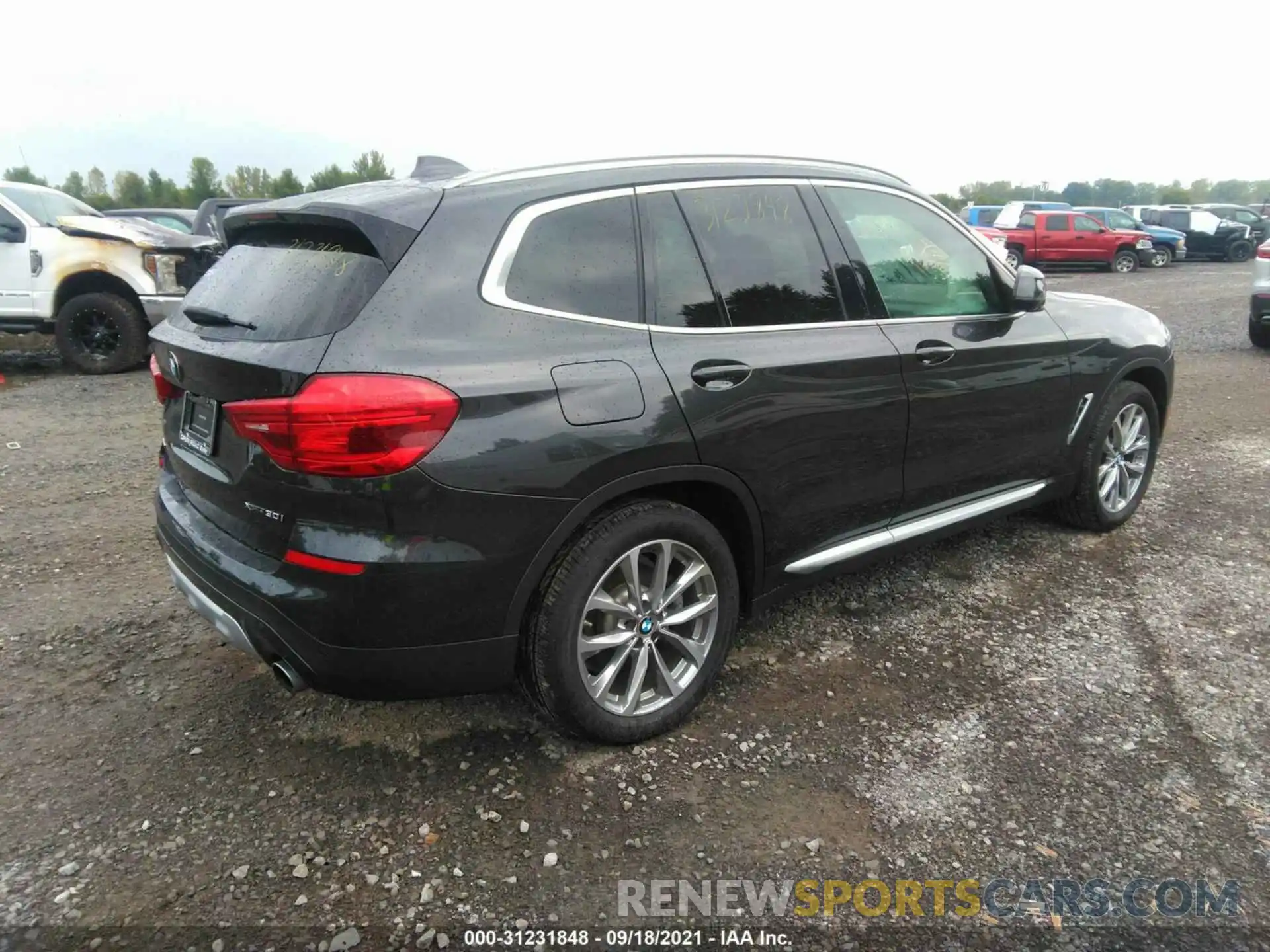 4 Photograph of a damaged car 5UXTR9C56KLE13753 BMW X3 2019