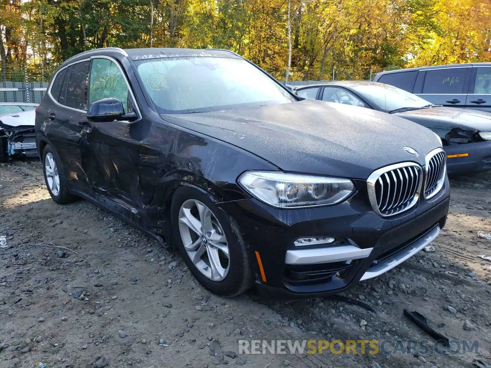 1 Photograph of a damaged car 5UXTR9C56KLE18161 BMW X3 2019