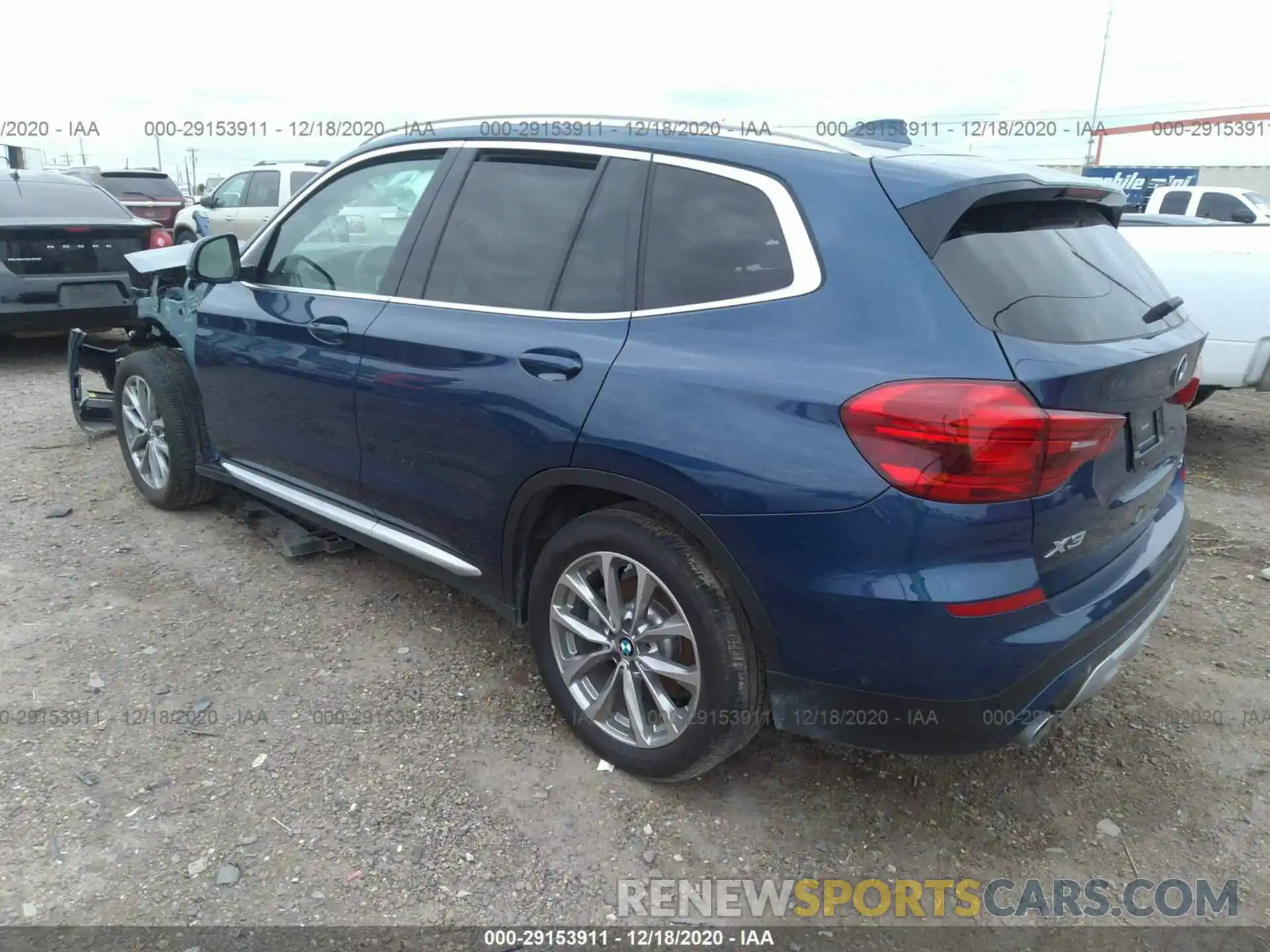 3 Photograph of a damaged car 5UXTR9C56KLE18175 BMW X3 2019