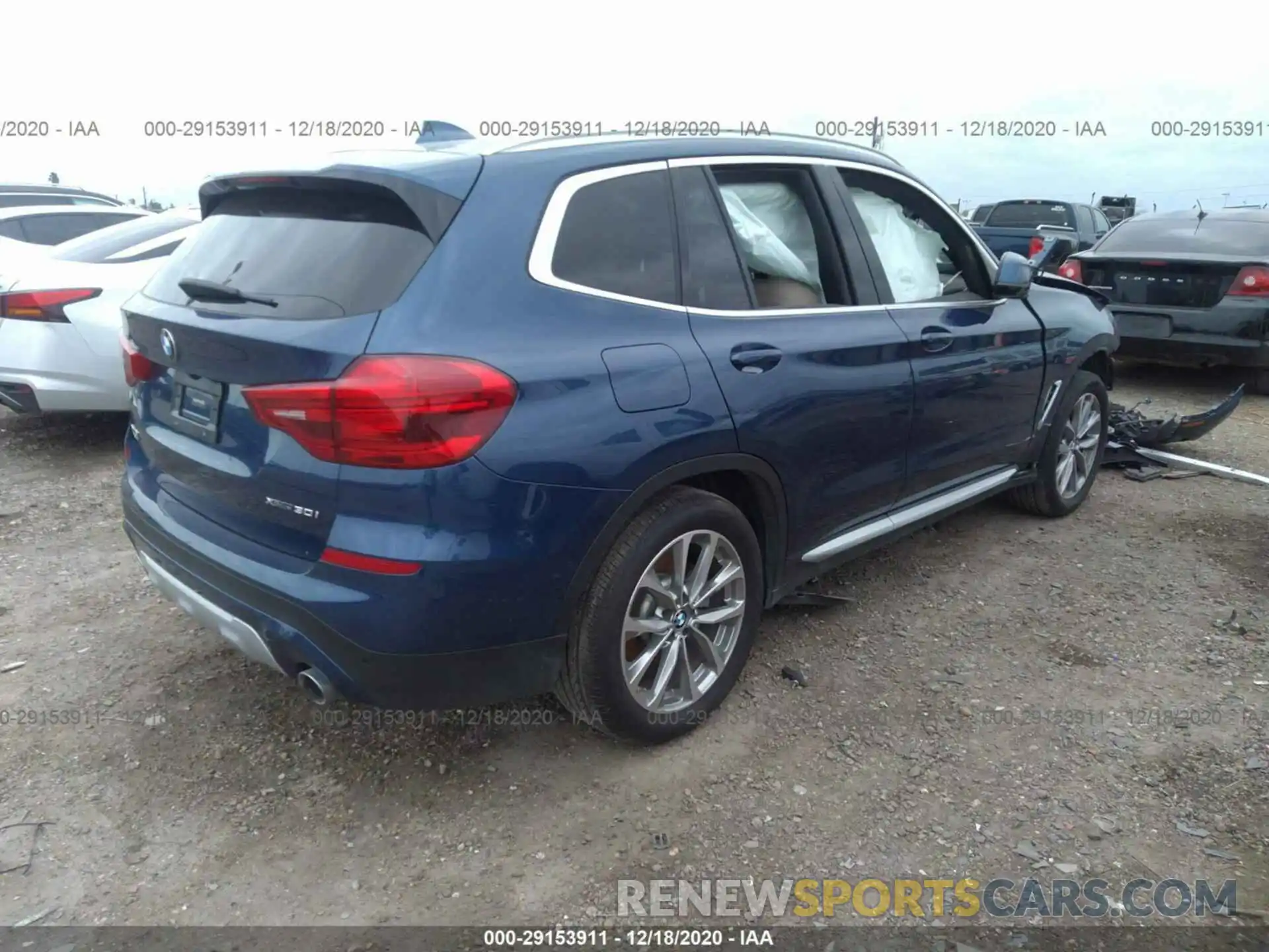 4 Фотография поврежденного автомобиля 5UXTR9C56KLE18175 BMW X3 2019