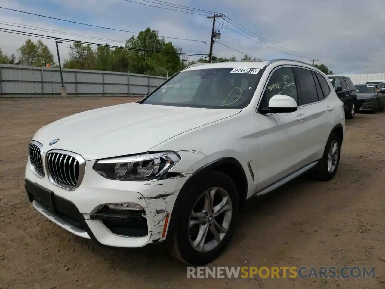 2 Photograph of a damaged car 5UXTR9C56KLE18726 BMW X3 2019