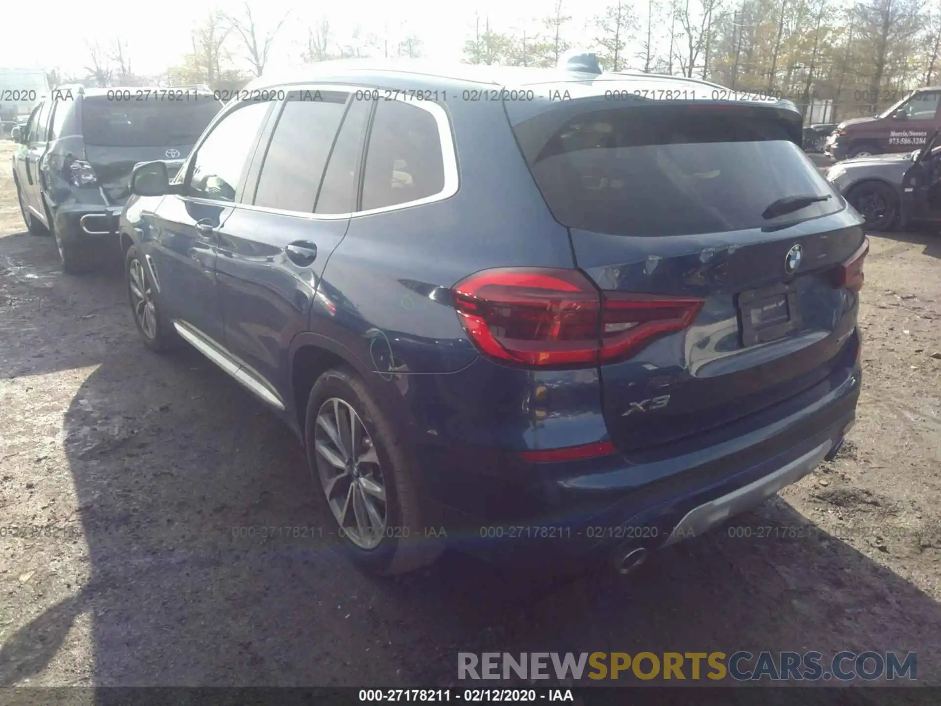 3 Photograph of a damaged car 5UXTR9C56KLE20721 BMW X3 2019