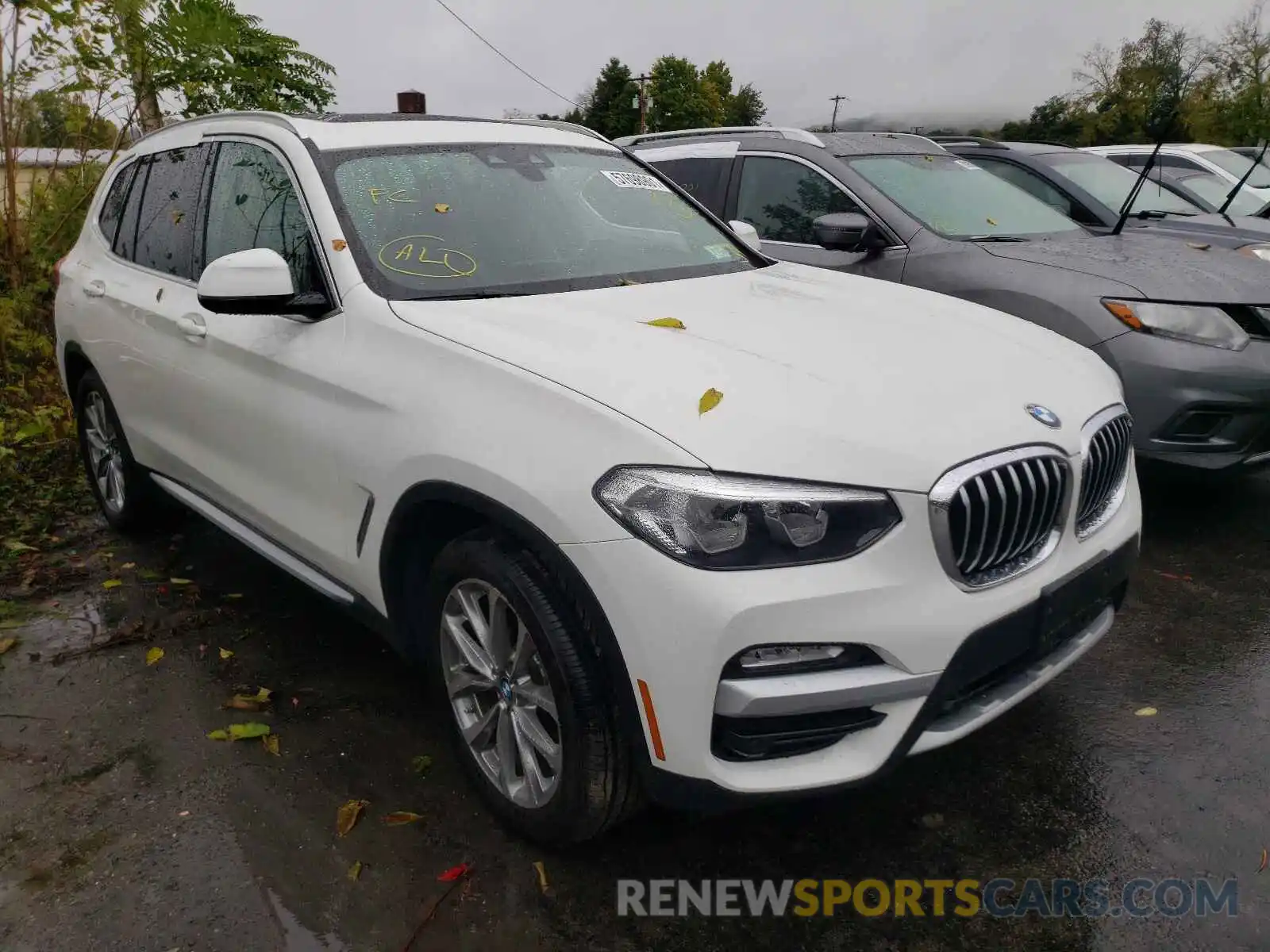 1 Photograph of a damaged car 5UXTR9C56KLP77989 BMW X3 2019