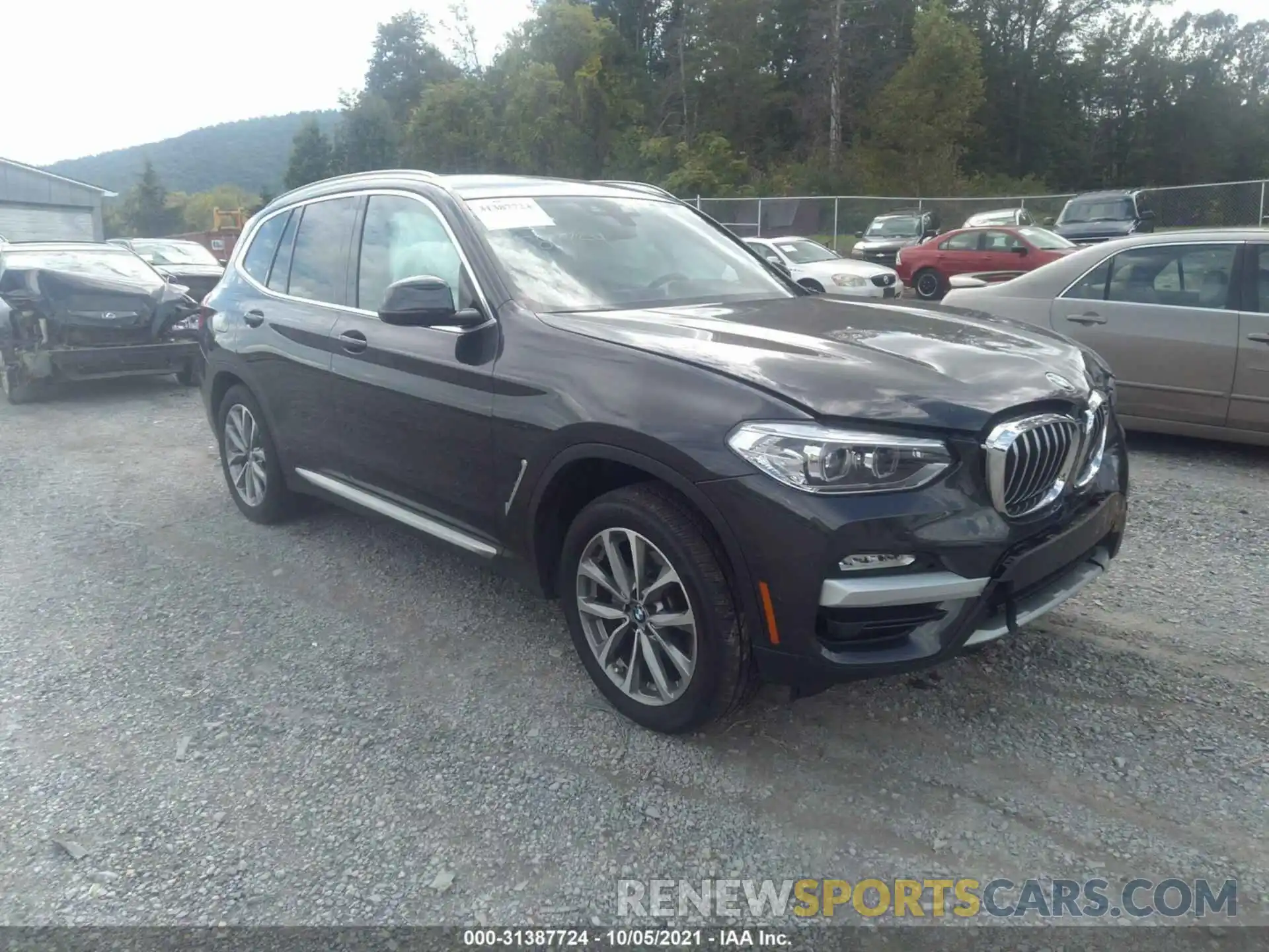 1 Photograph of a damaged car 5UXTR9C56KLP80942 BMW X3 2019