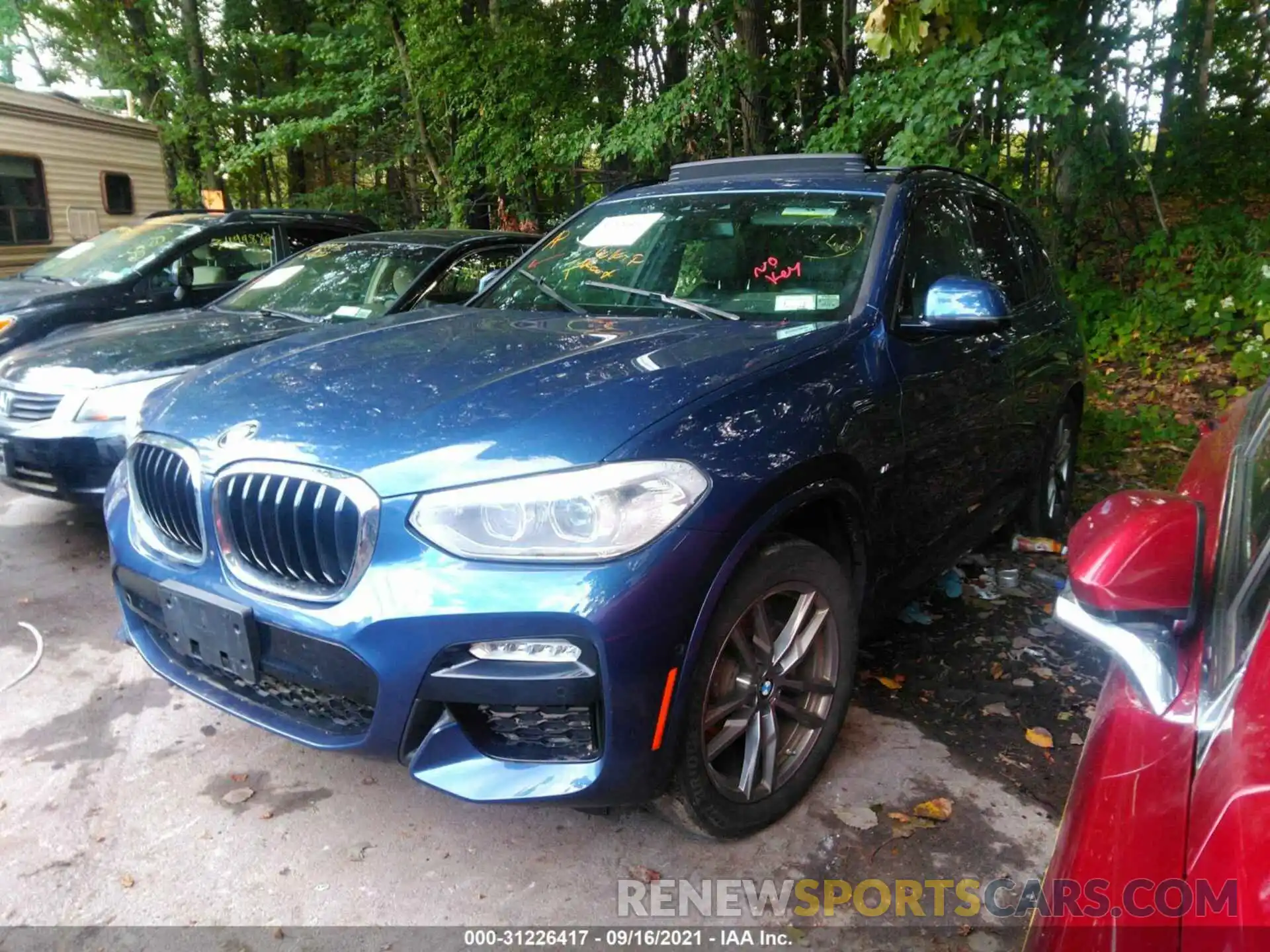 2 Photograph of a damaged car 5UXTR9C56KLP81251 BMW X3 2019