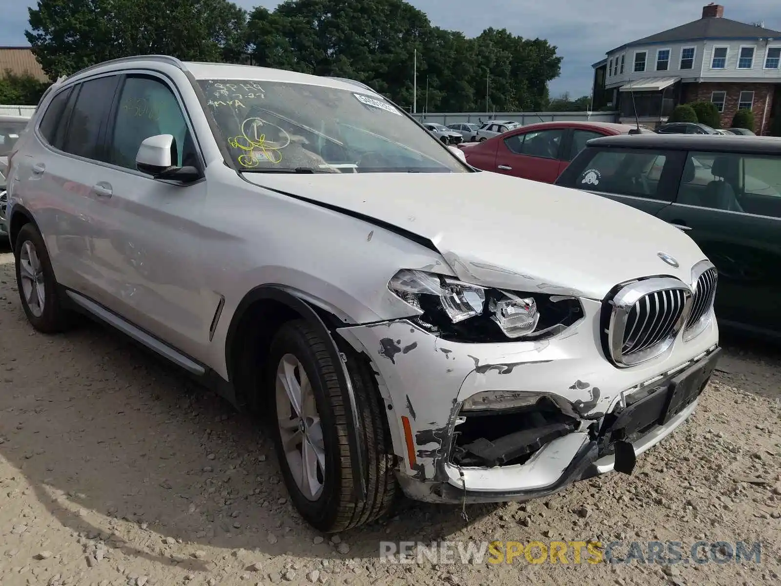 1 Photograph of a damaged car 5UXTR9C56KLP82920 BMW X3 2019