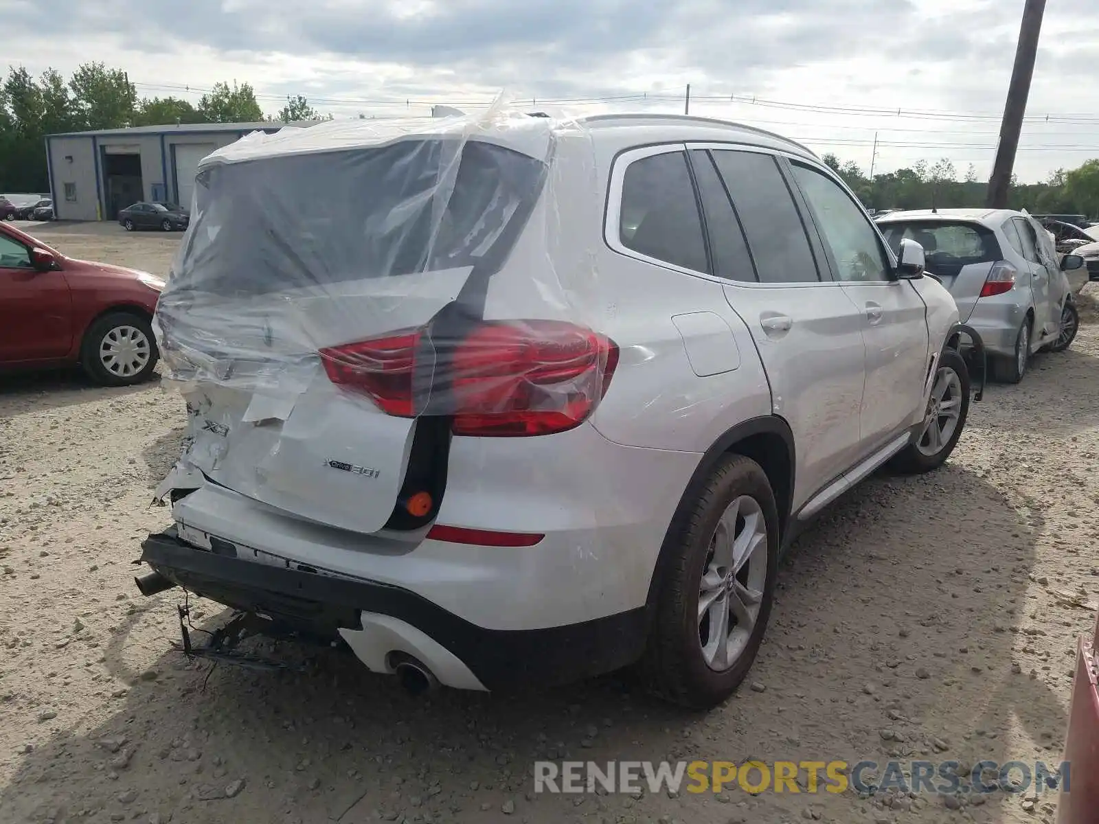 4 Фотография поврежденного автомобиля 5UXTR9C56KLP82920 BMW X3 2019