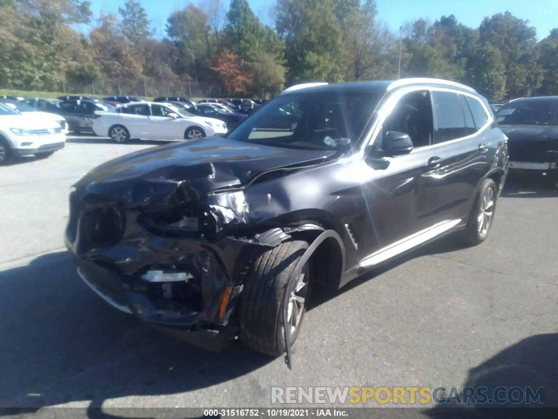 2 Photograph of a damaged car 5UXTR9C56KLP83582 BMW X3 2019