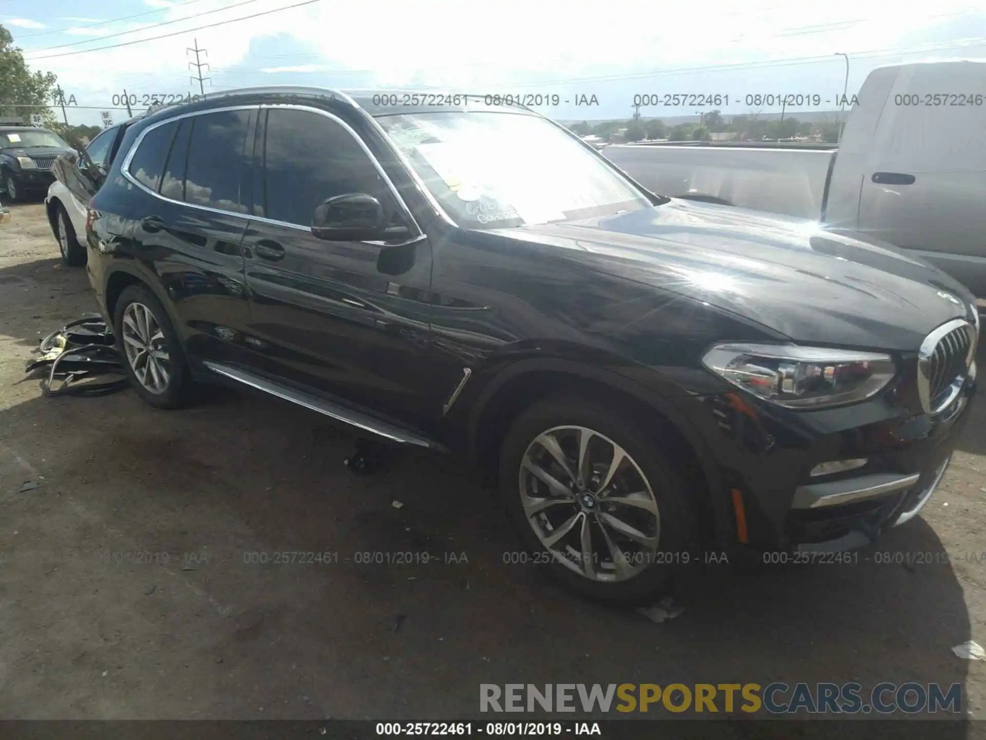 1 Photograph of a damaged car 5UXTR9C56KLP84442 BMW X3 2019