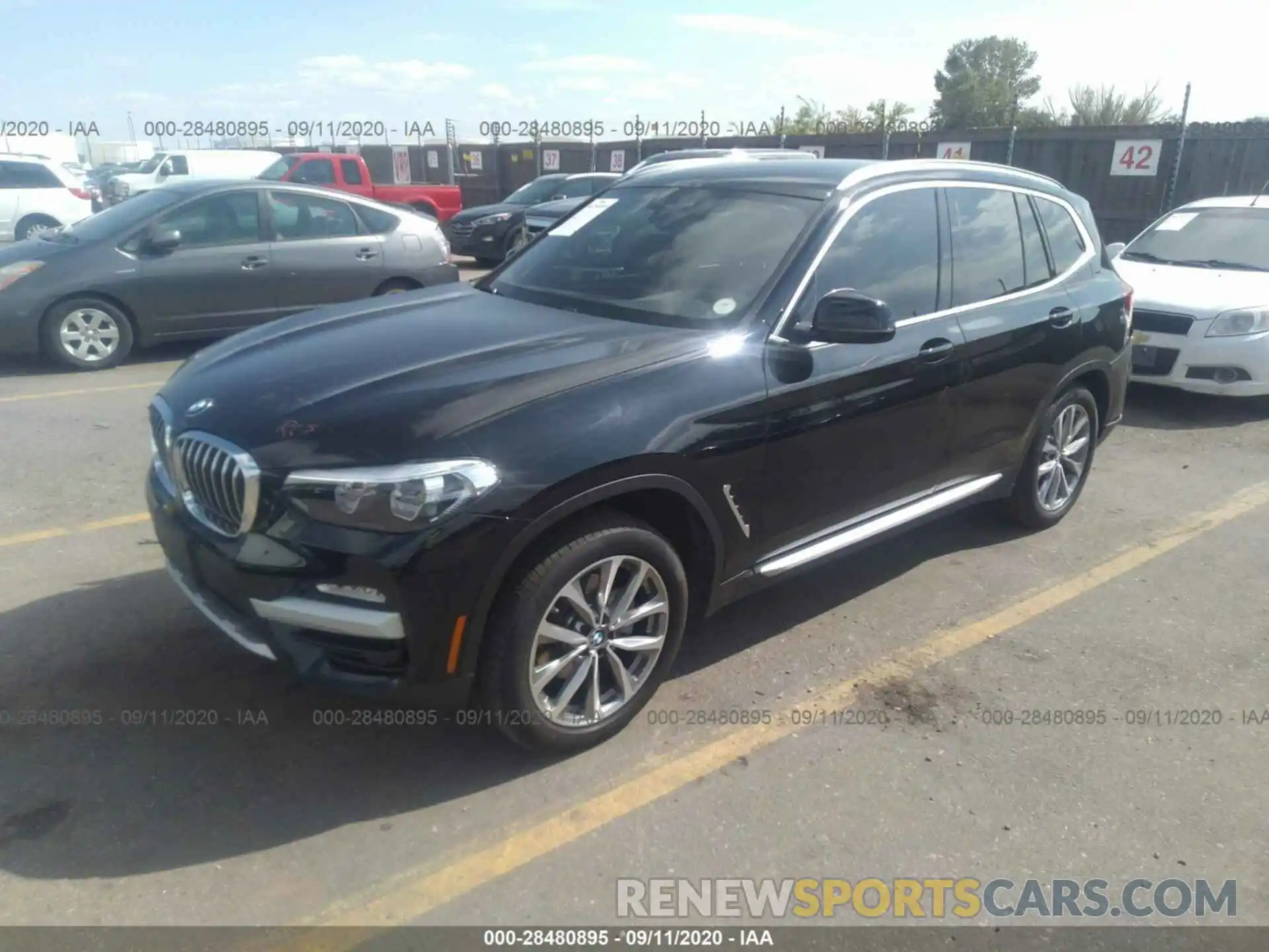 2 Photograph of a damaged car 5UXTR9C56KLP86076 BMW X3 2019