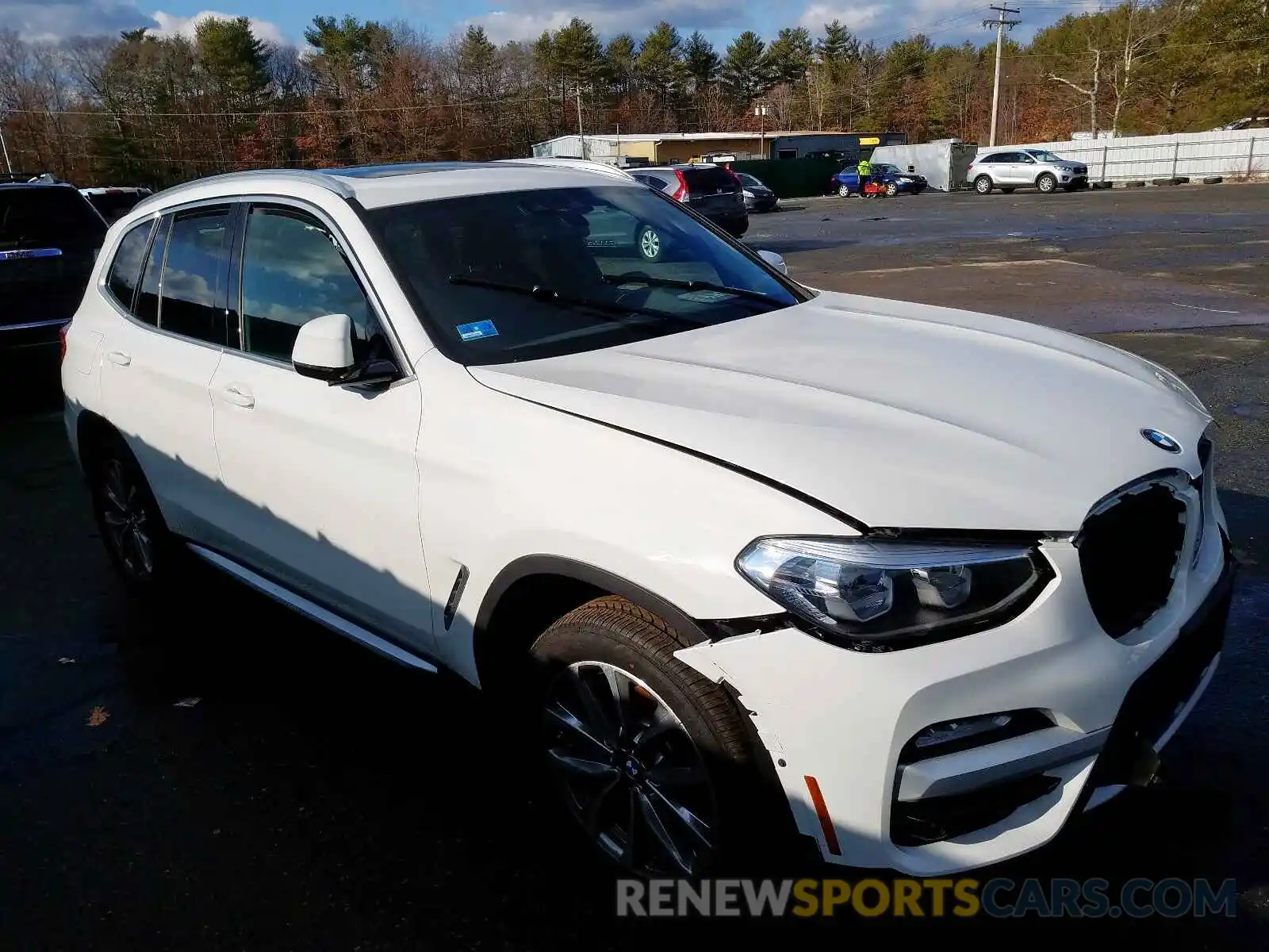 1 Photograph of a damaged car 5UXTR9C56KLP86398 BMW X3 2019