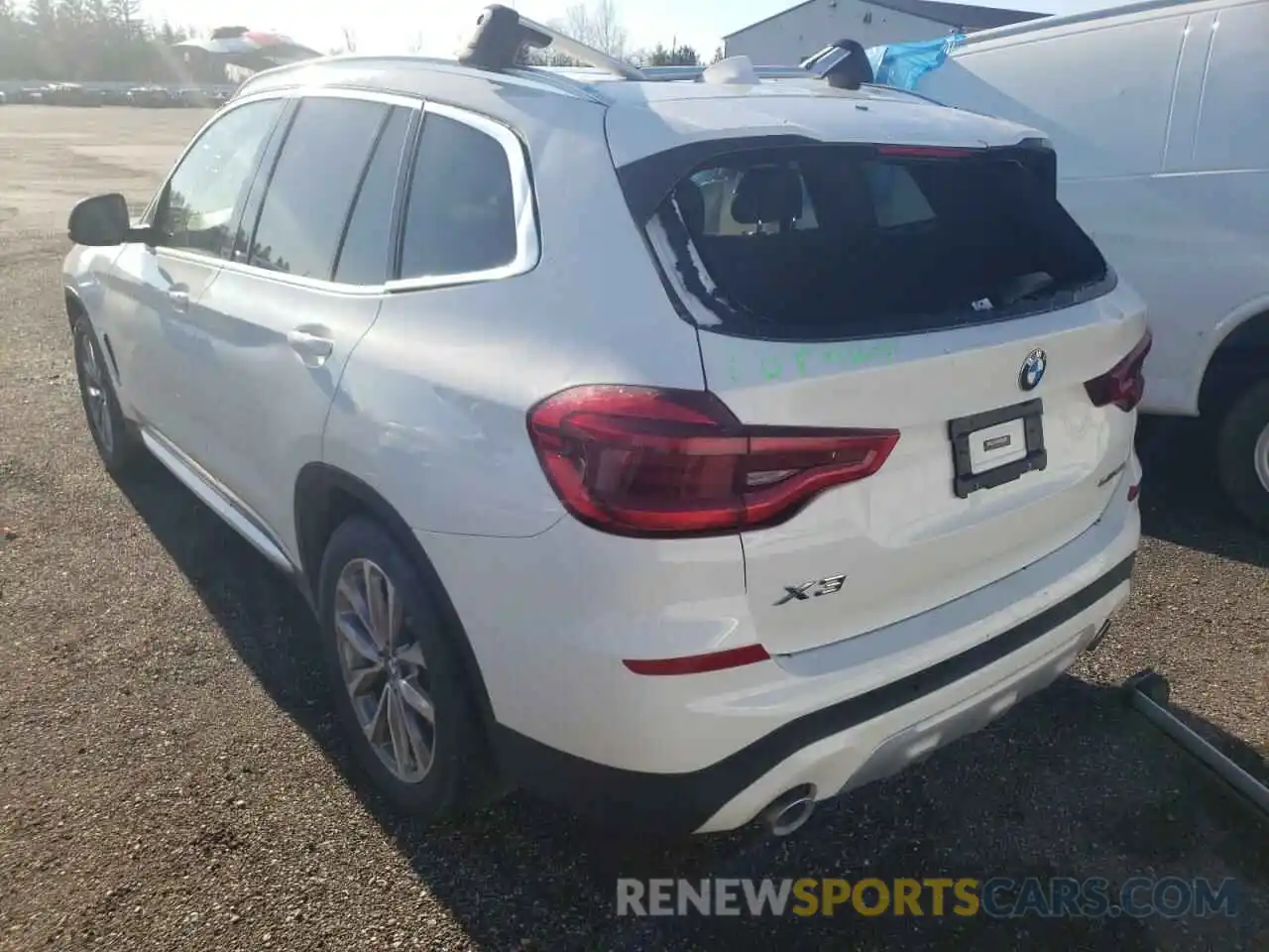 3 Photograph of a damaged car 5UXTR9C56KLP86479 BMW X3 2019