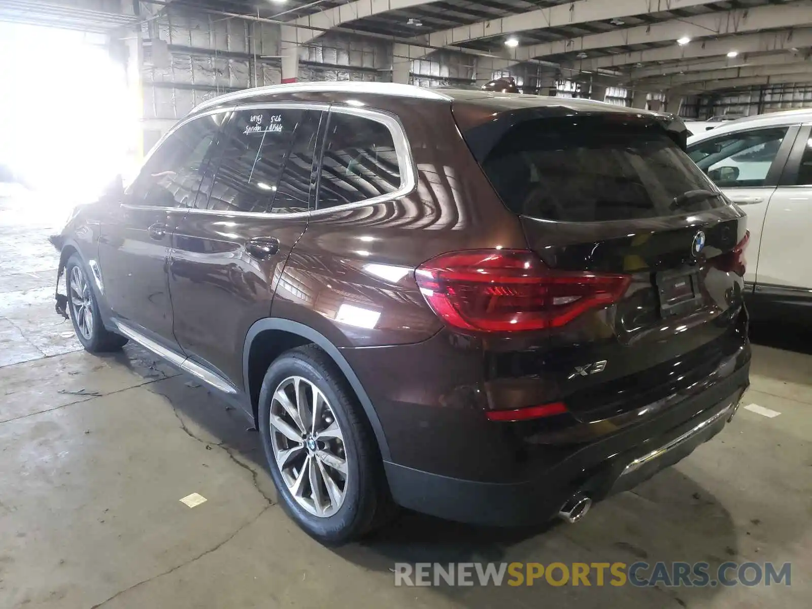 3 Photograph of a damaged car 5UXTR9C56KLP87518 BMW X3 2019