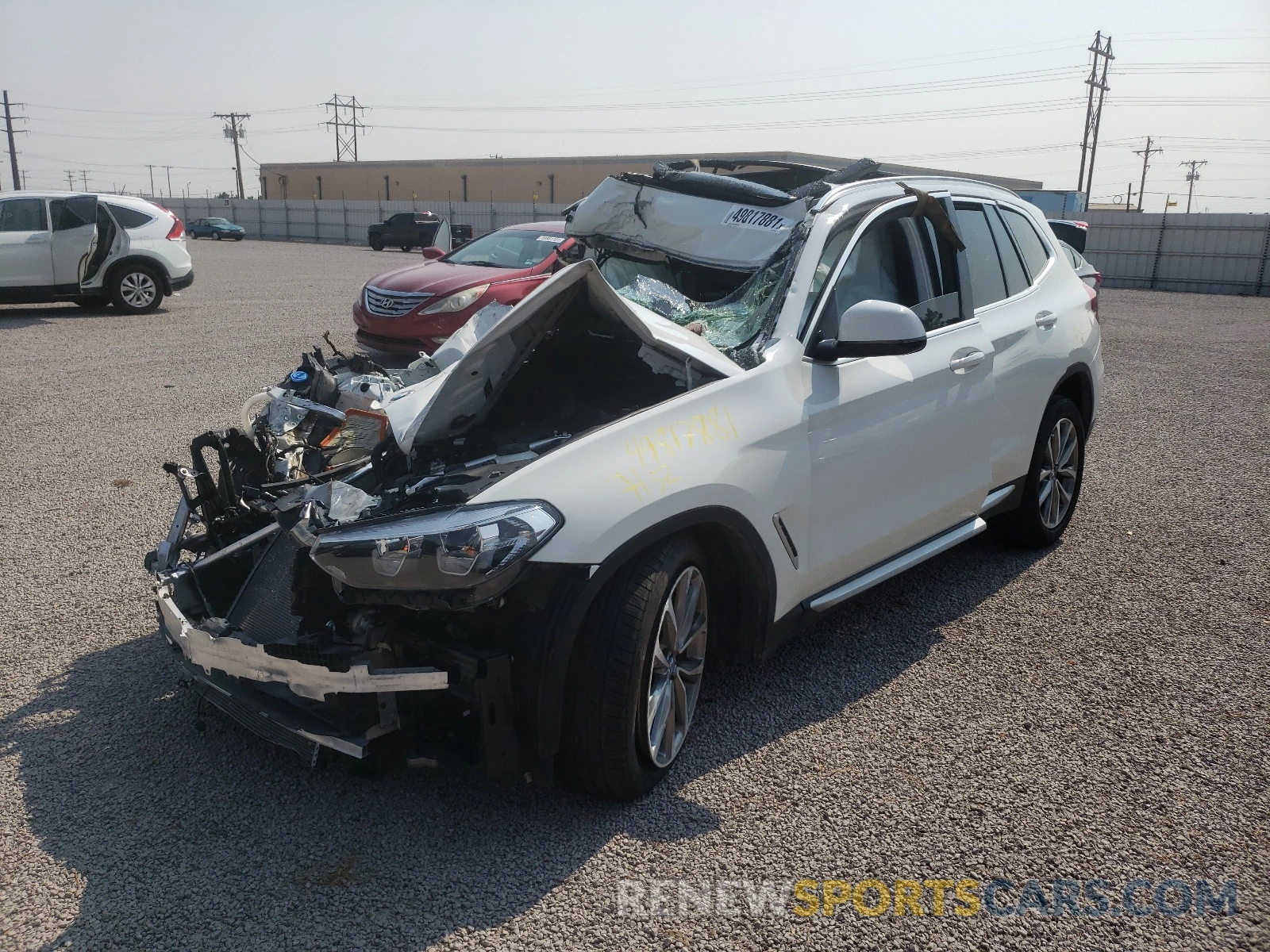 2 Photograph of a damaged car 5UXTR9C56KLP88149 BMW X3 2019