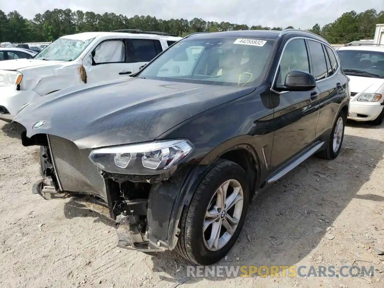 2 Photograph of a damaged car 5UXTR9C56KLP90435 BMW X3 2019