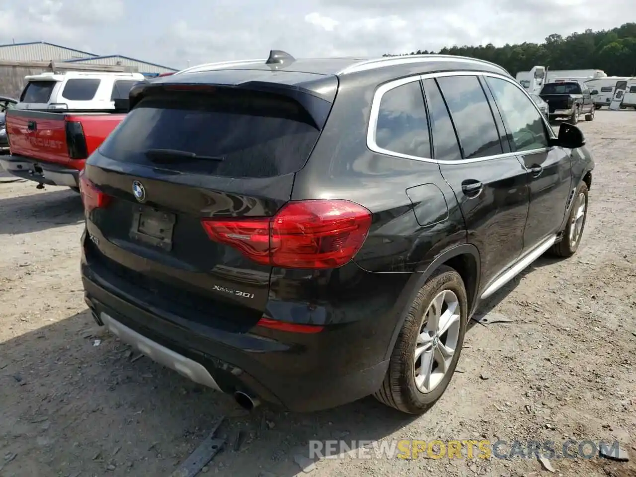 4 Photograph of a damaged car 5UXTR9C56KLP90435 BMW X3 2019