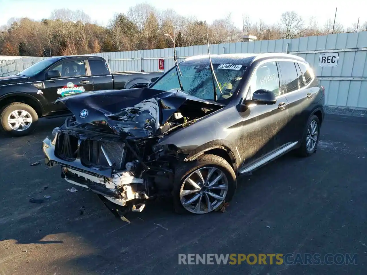 2 Photograph of a damaged car 5UXTR9C56KLP91844 BMW X3 2019