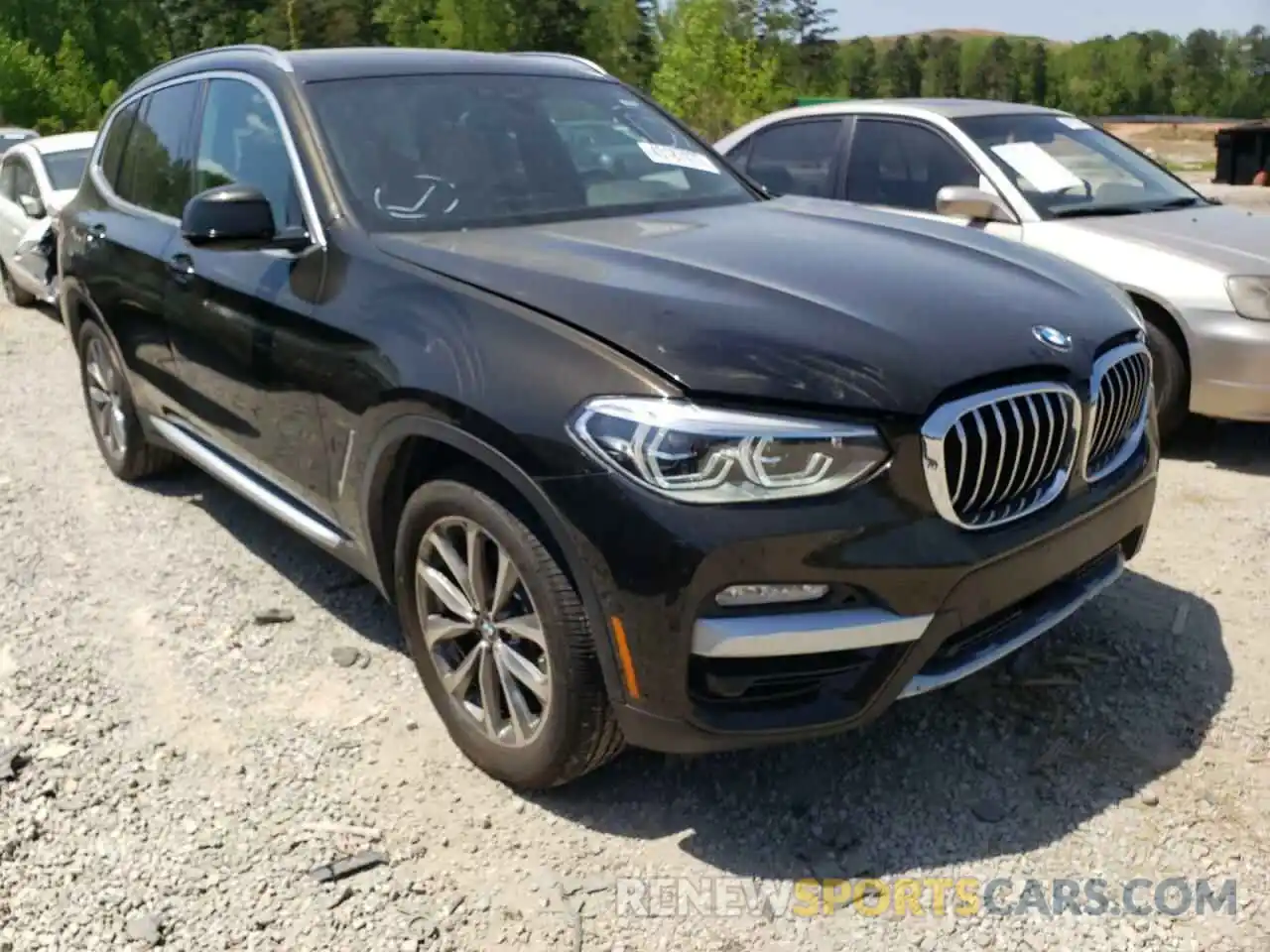 1 Photograph of a damaged car 5UXTR9C56KLP93030 BMW X3 2019