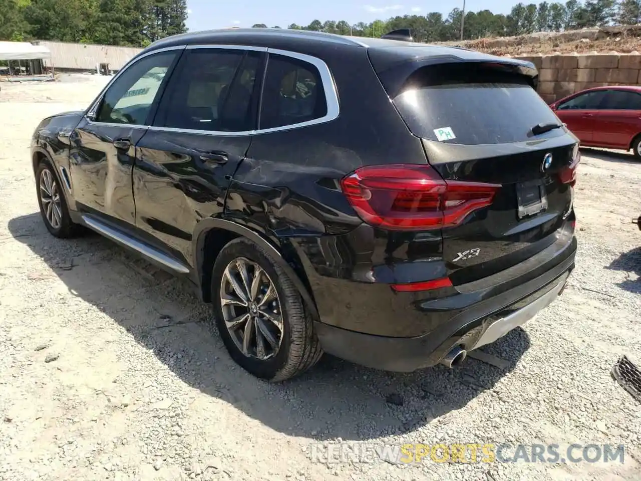 3 Photograph of a damaged car 5UXTR9C56KLP93030 BMW X3 2019