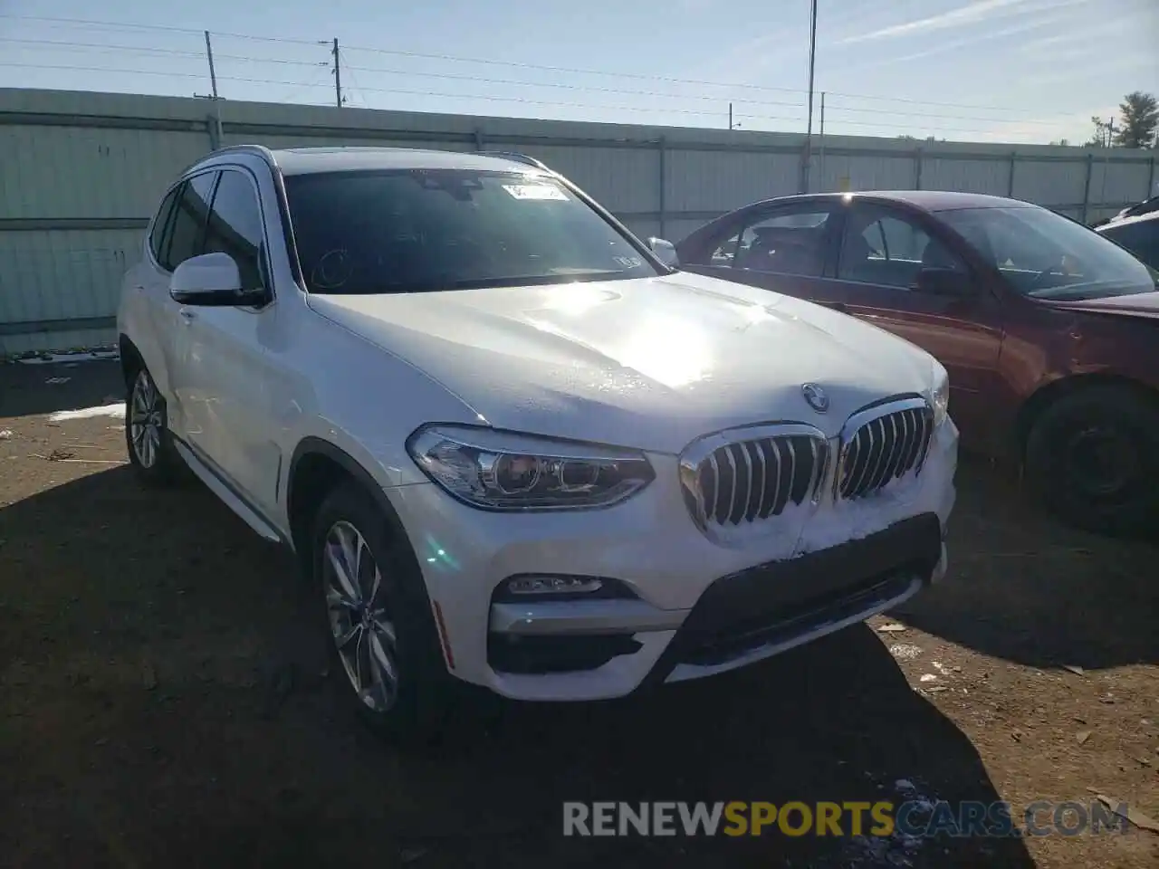 1 Photograph of a damaged car 5UXTR9C56KLP93643 BMW X3 2019