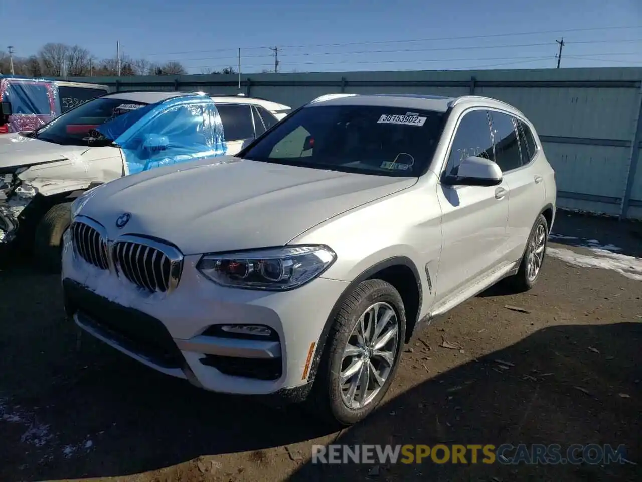 2 Photograph of a damaged car 5UXTR9C56KLP93643 BMW X3 2019