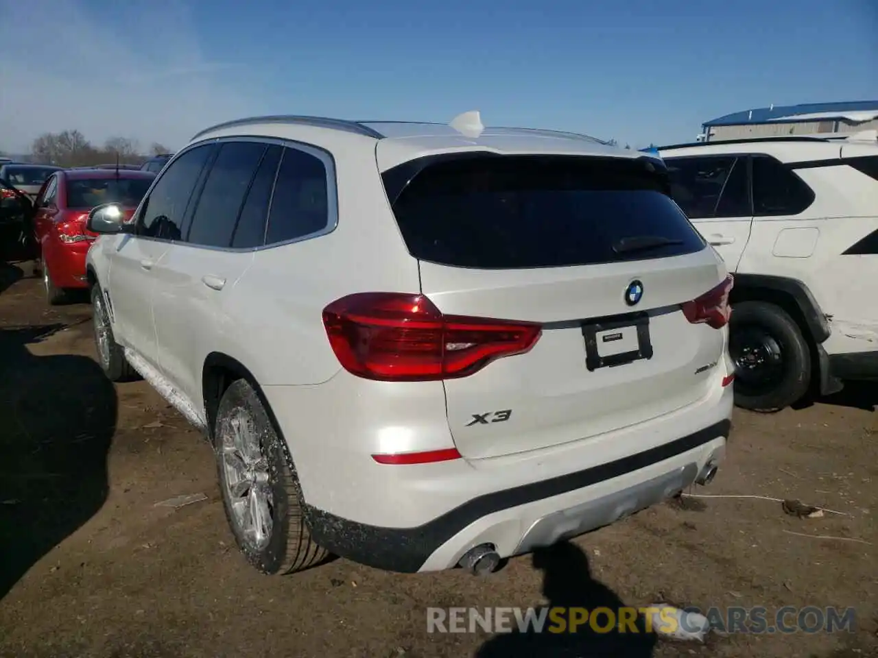 3 Photograph of a damaged car 5UXTR9C56KLP93643 BMW X3 2019